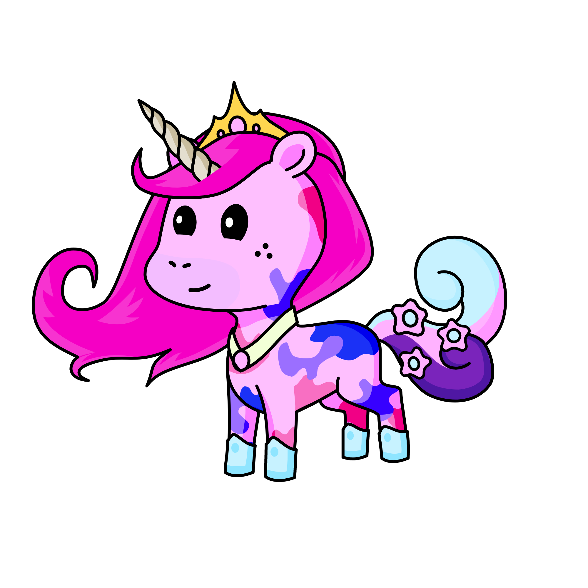 Pinkie, the unicorn