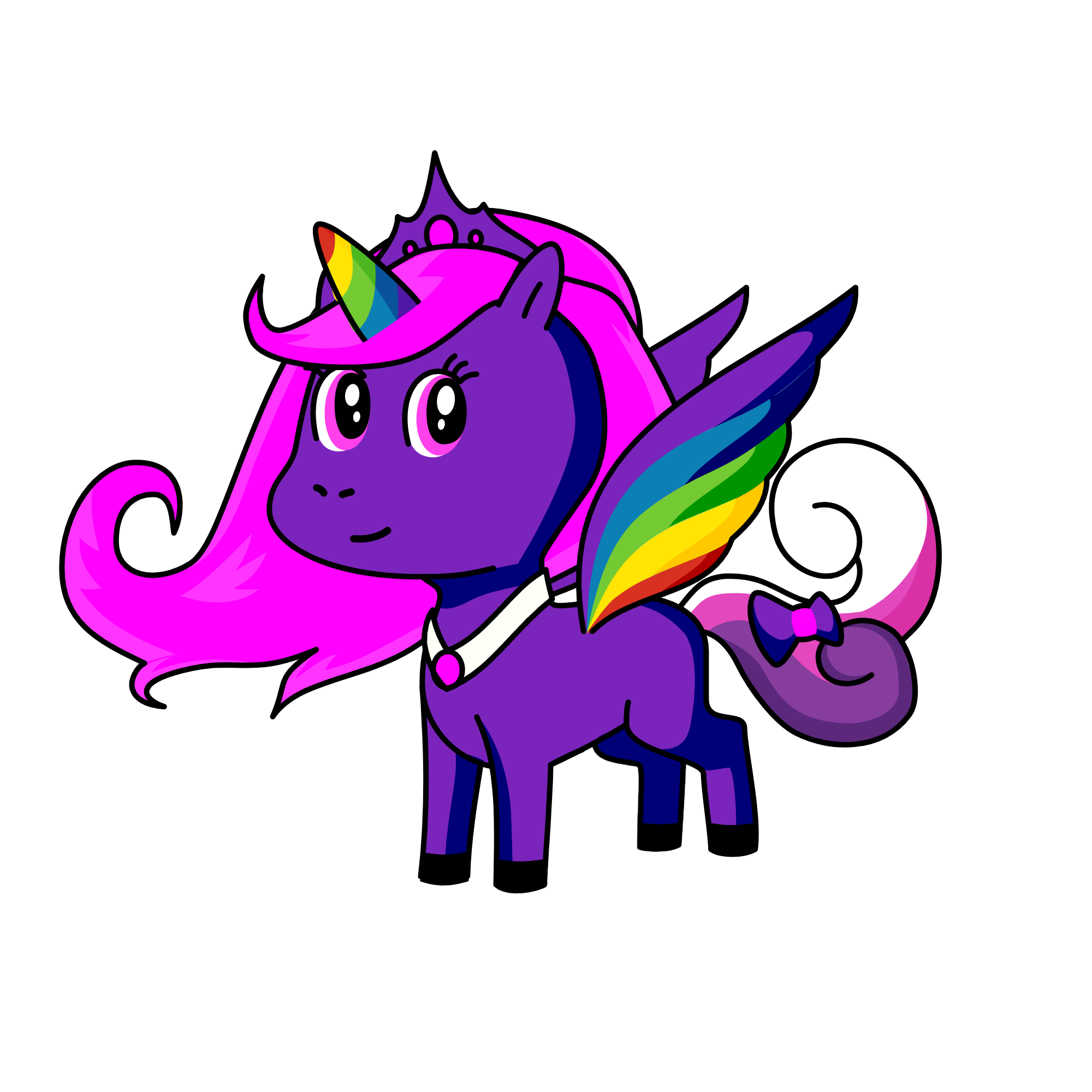 Lovesick Girl Princess, the unicorn