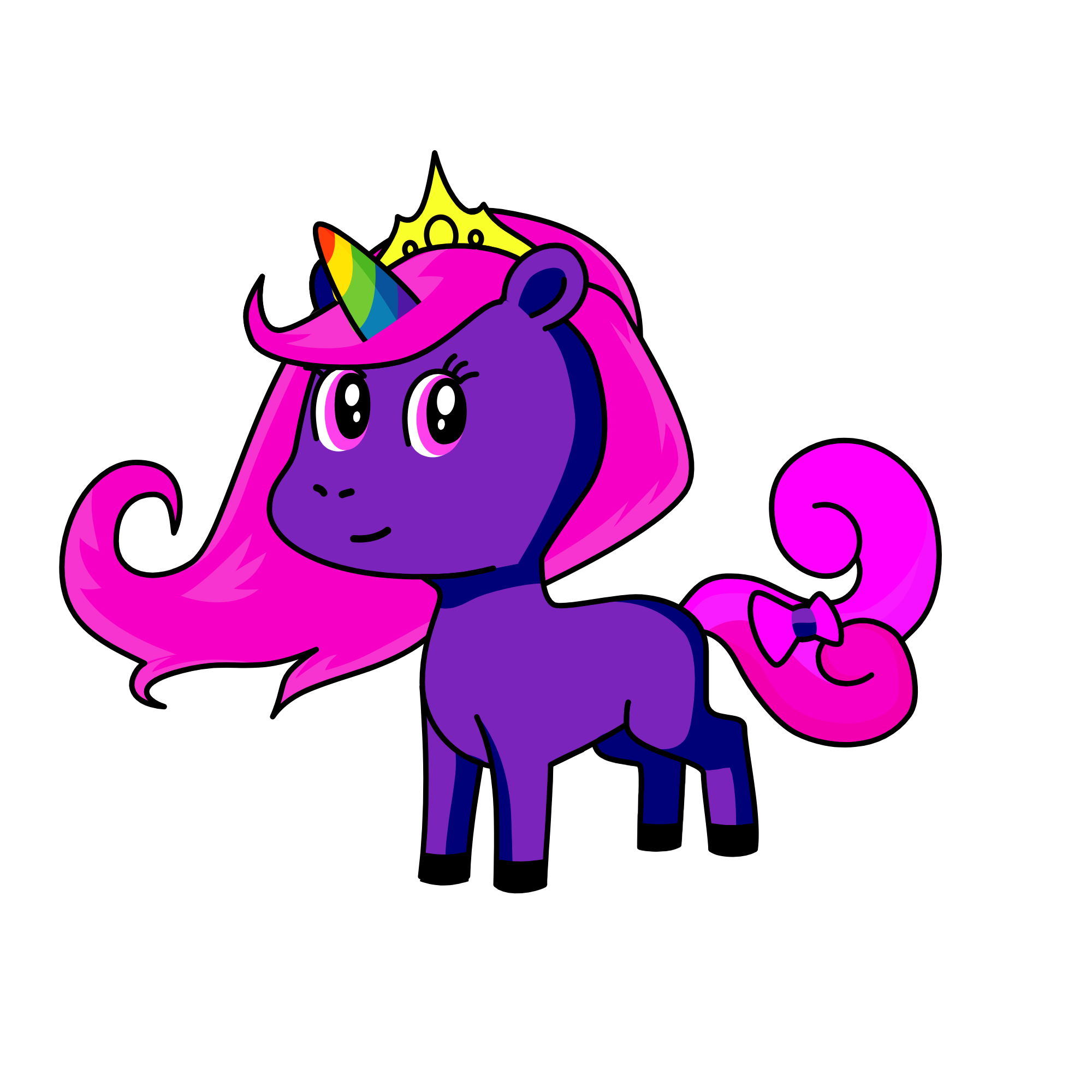 Love Princess Girl, the unicorn