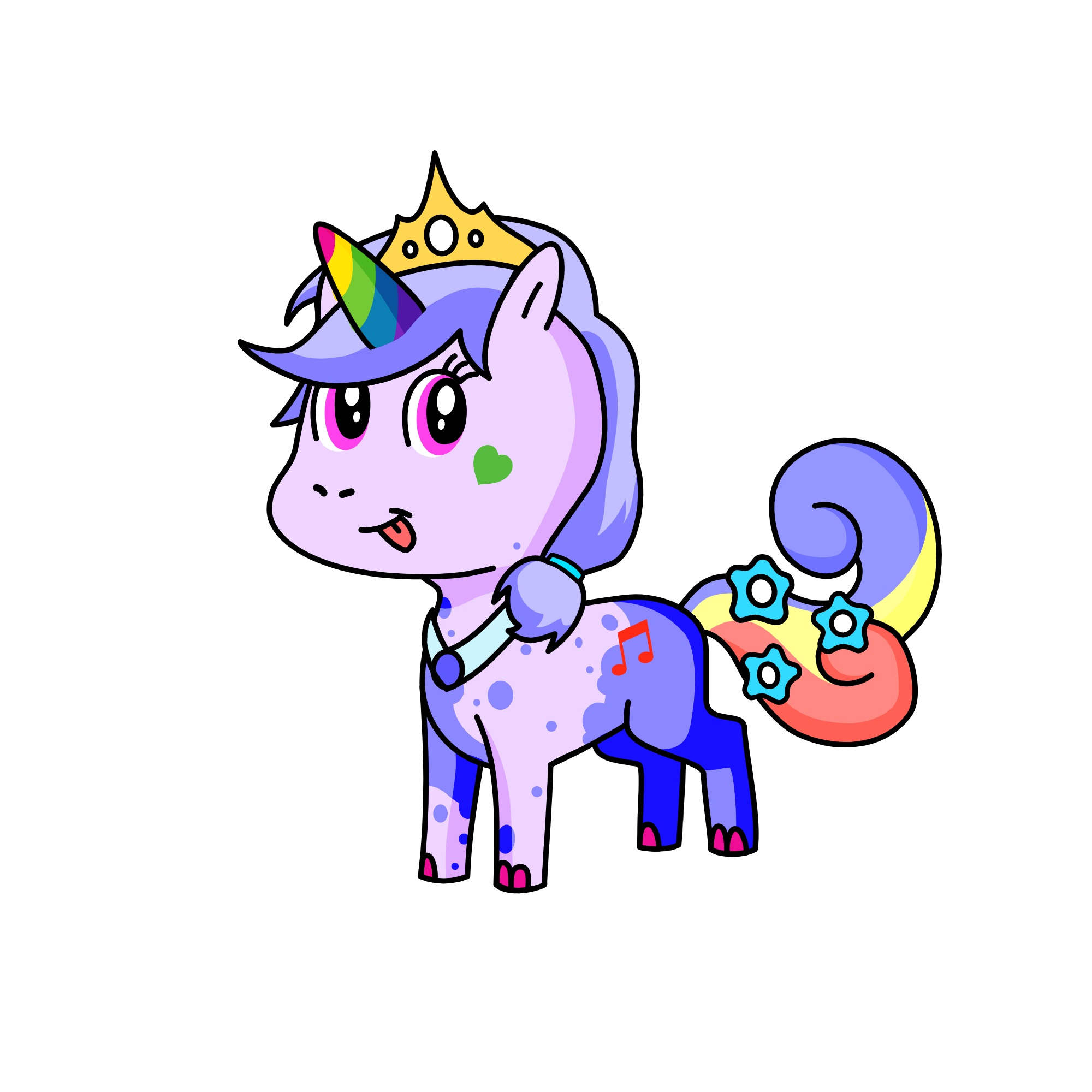 loveyouevery, the unicorn