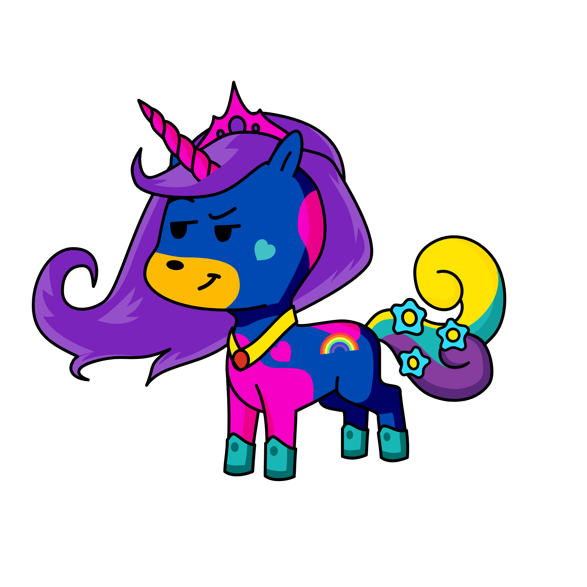 Eleana, the unicorn