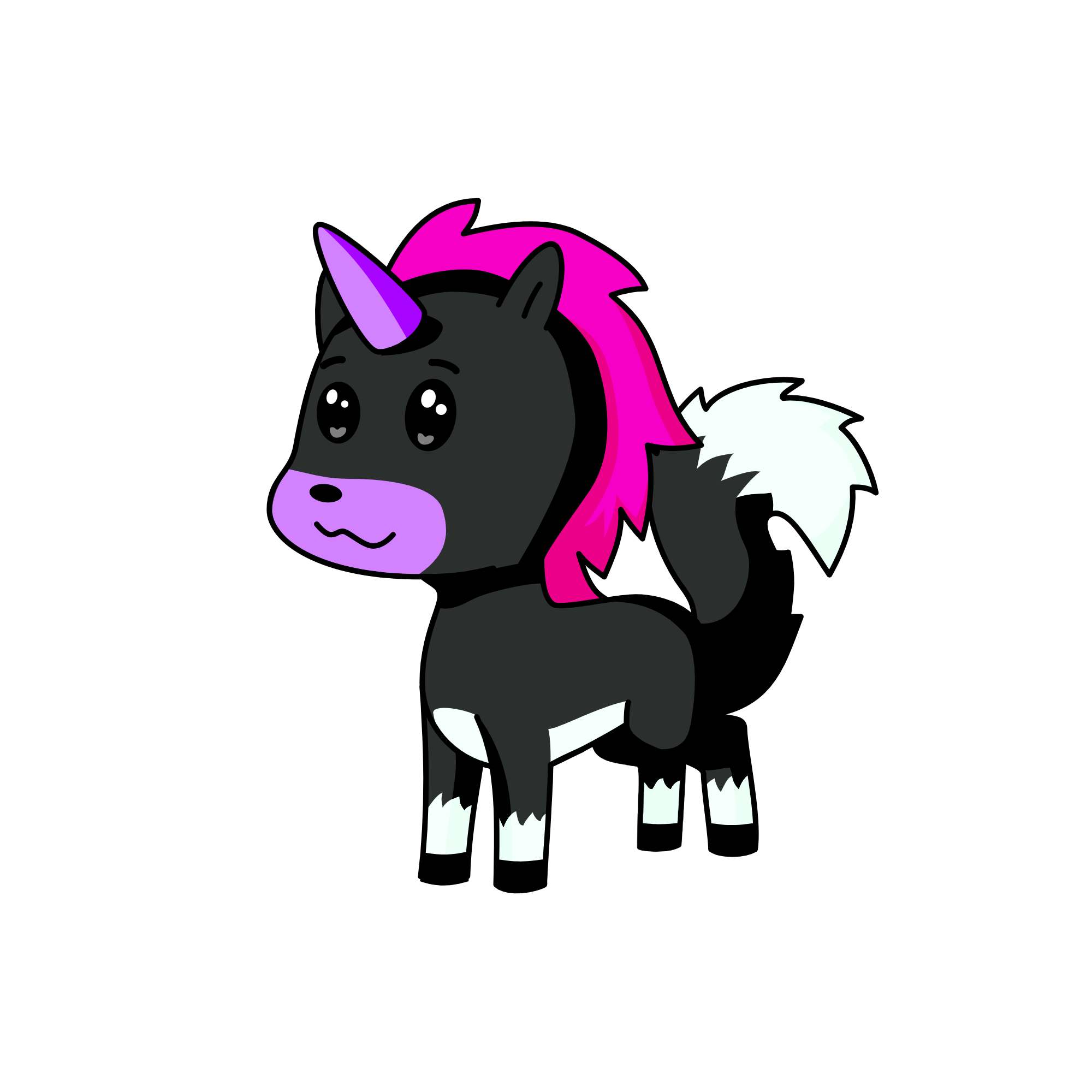 Pepper, the unicorn