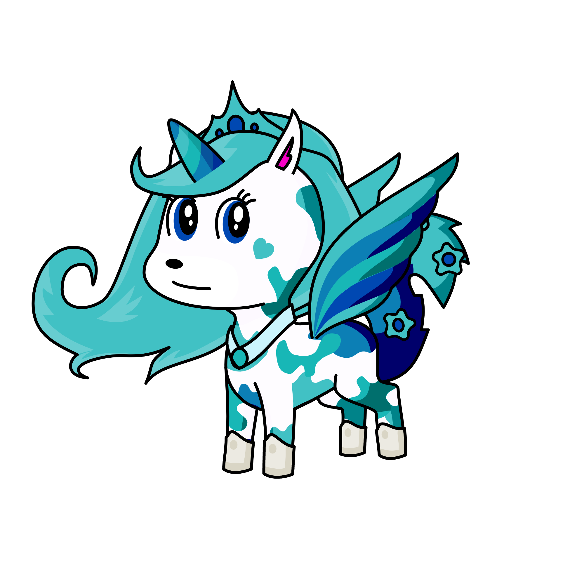 🌺💮unicom🦄🌸, the unicorn
