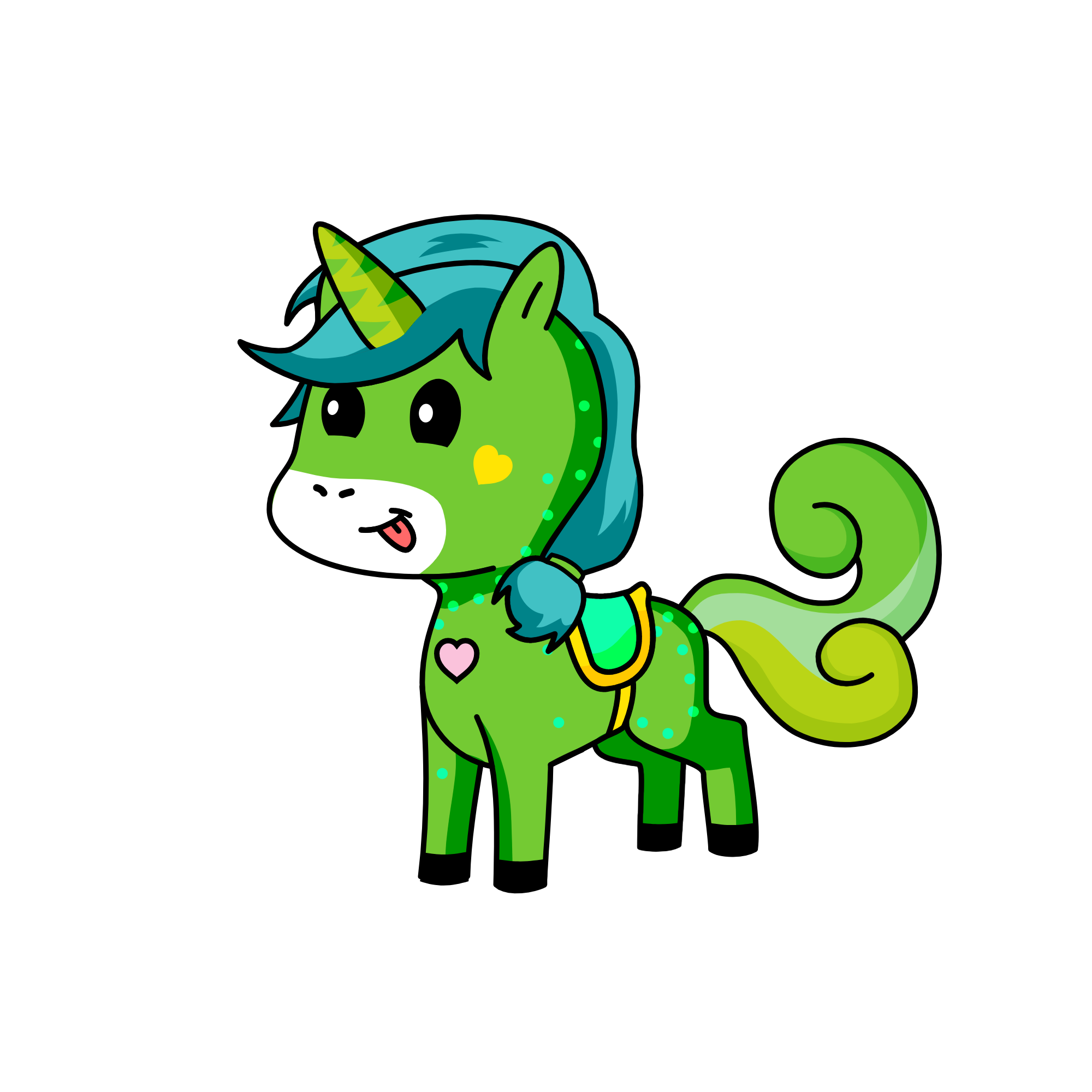 Araminta, the unicorn