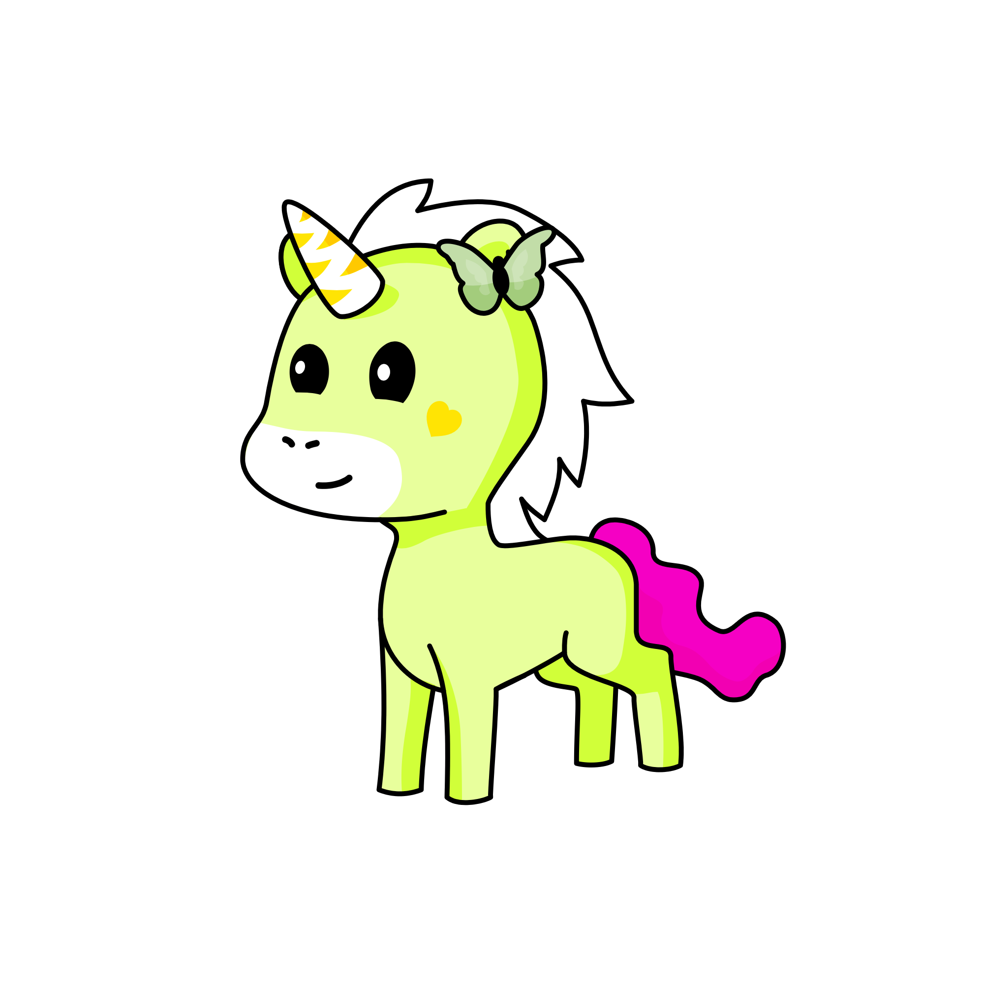 Luna, the unicorn