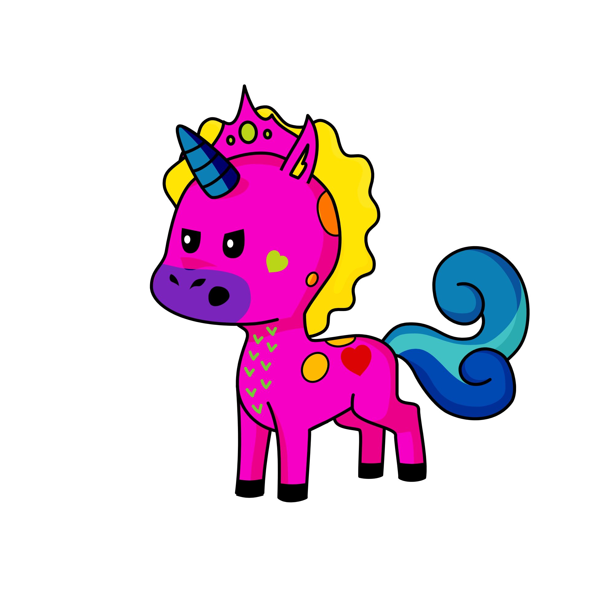 Irene, the unicorn