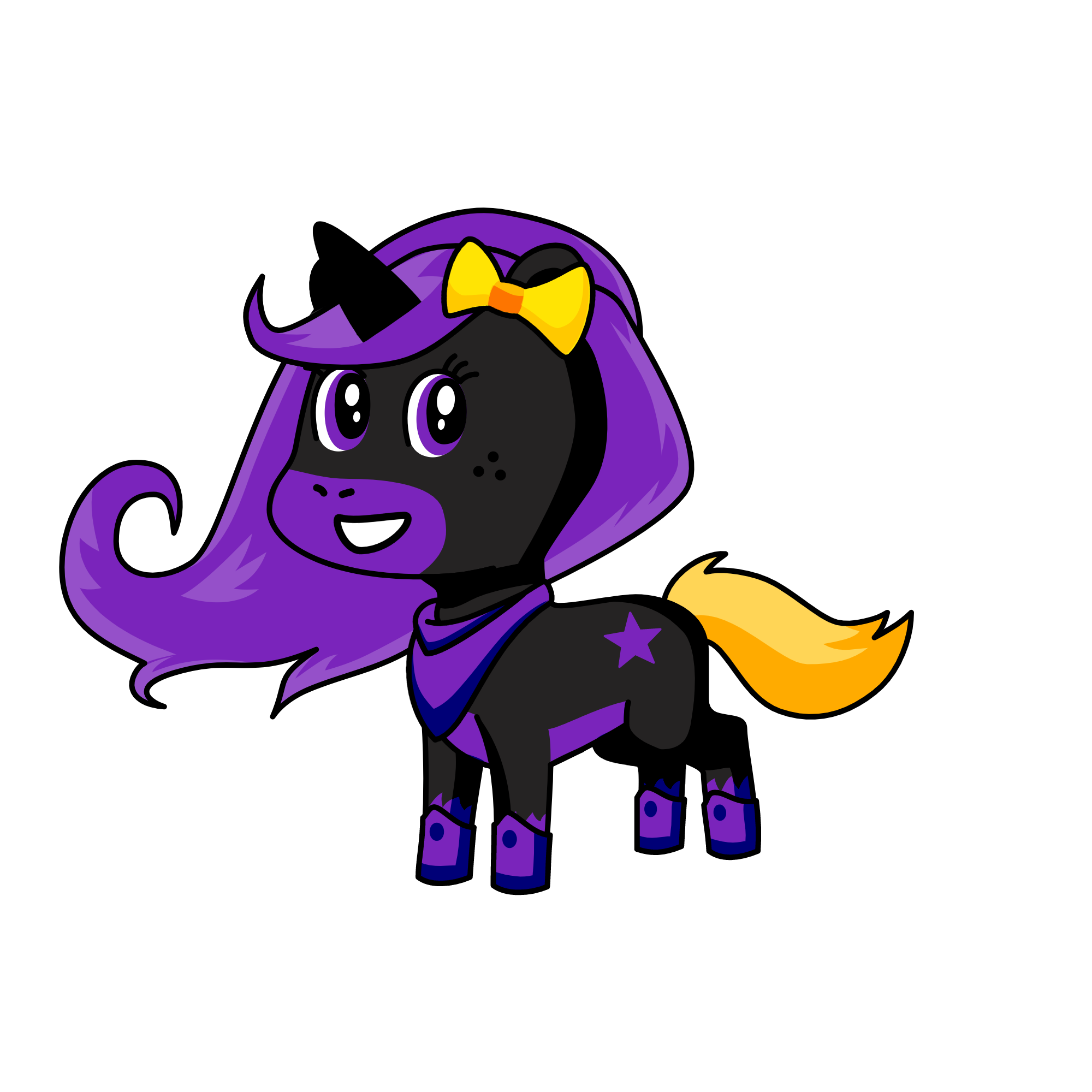 Nightmare, the unicorn