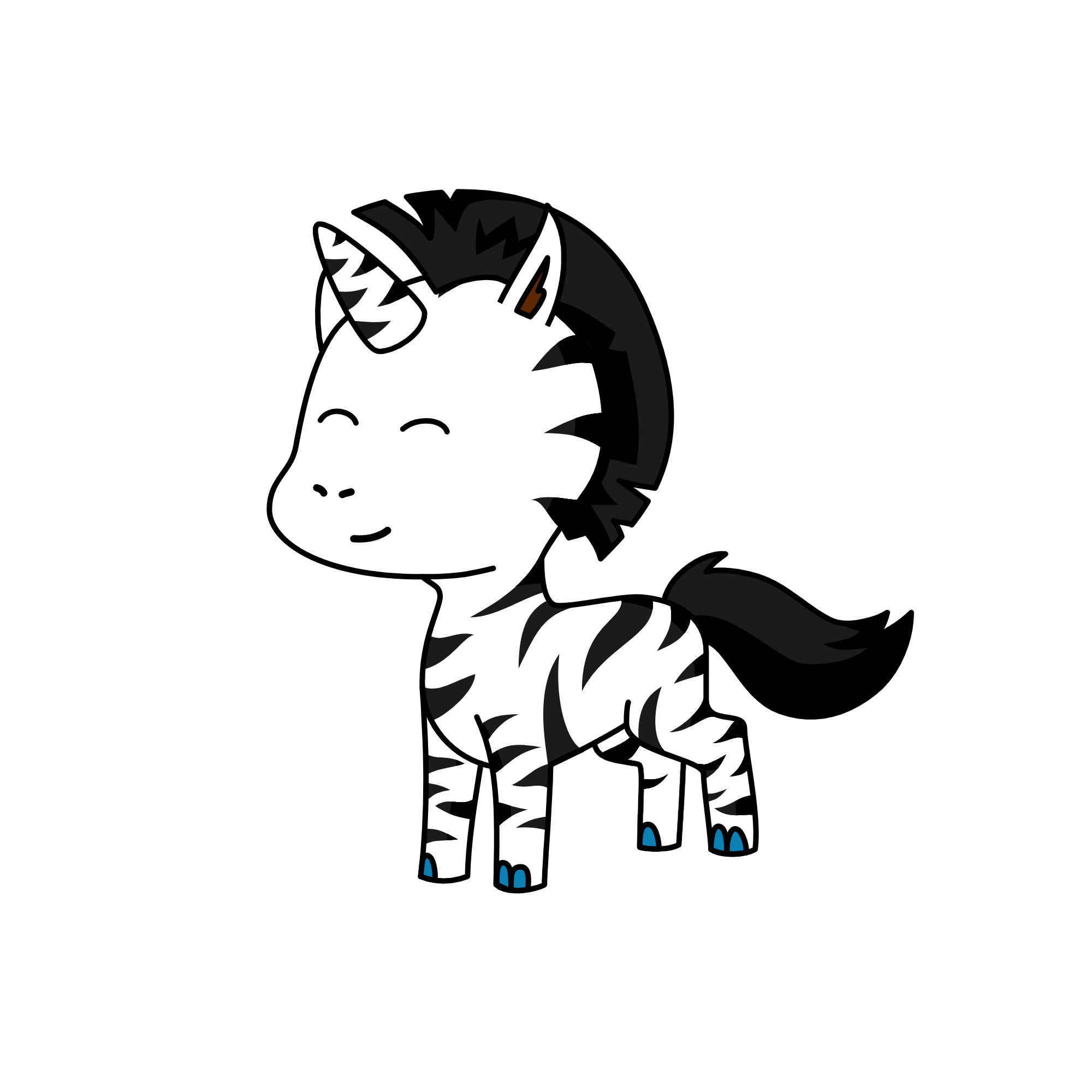 Zebracorn, the unicorn