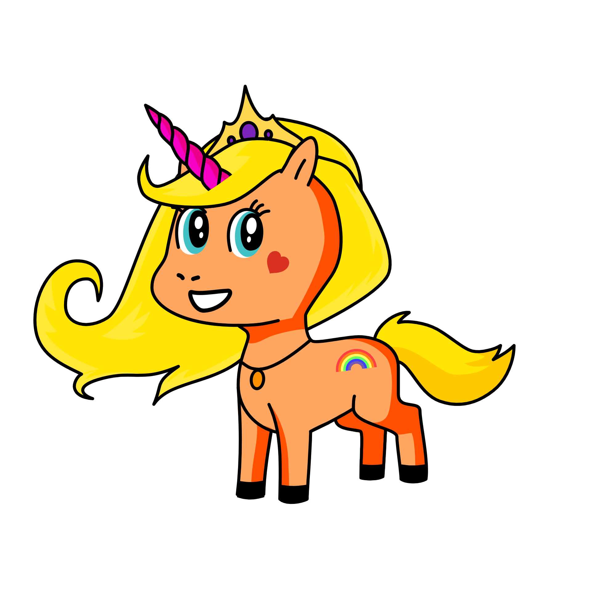 Bella, the unicorn