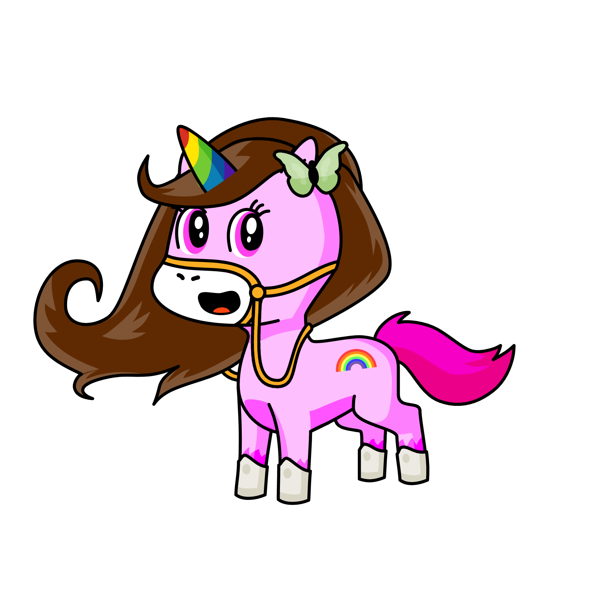 Arcoiris, the unicorn