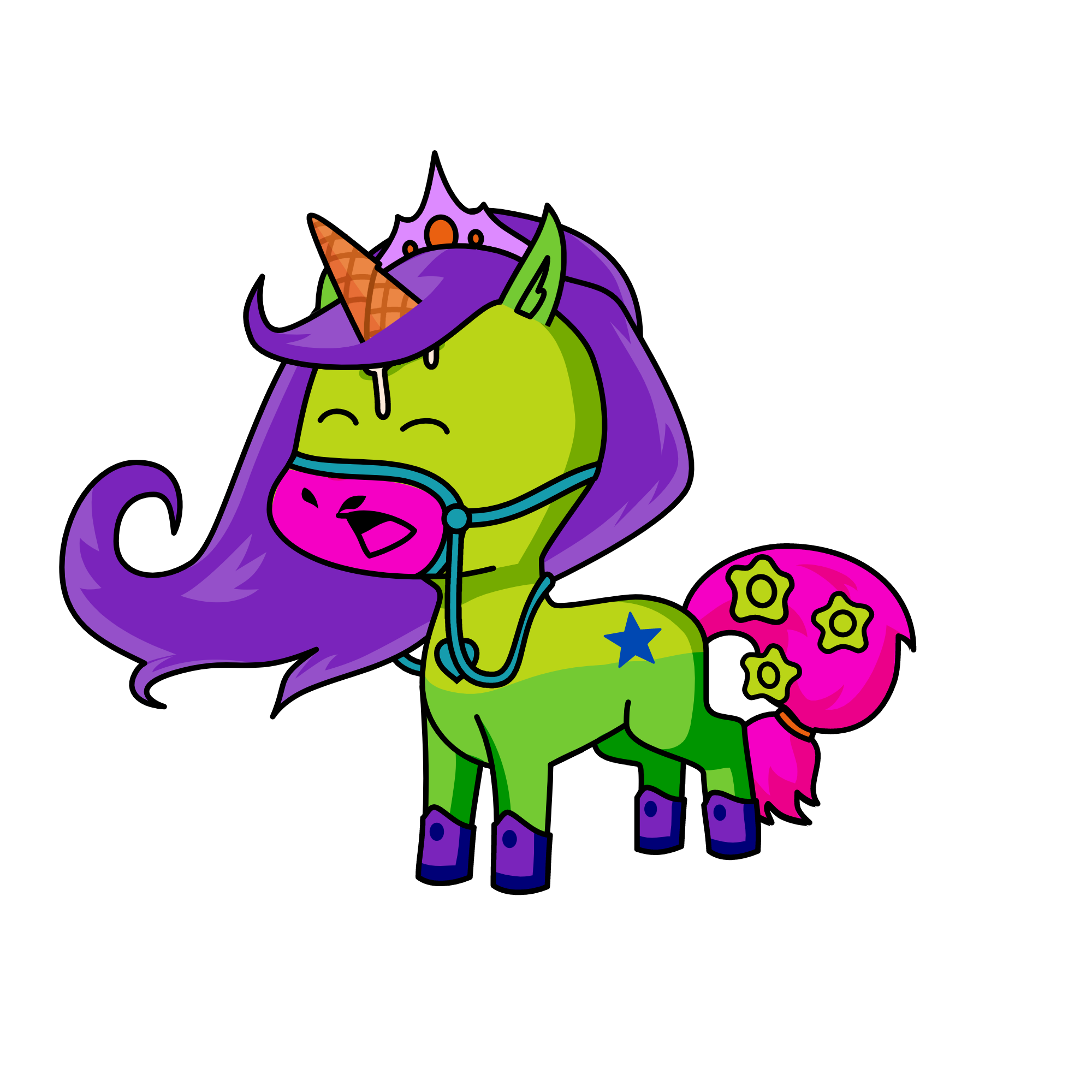 MORGAN, the unicorn