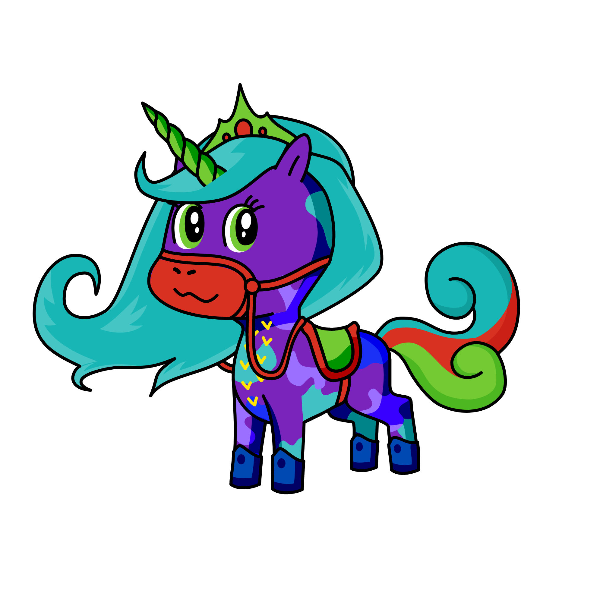 Amelia, the unicorn