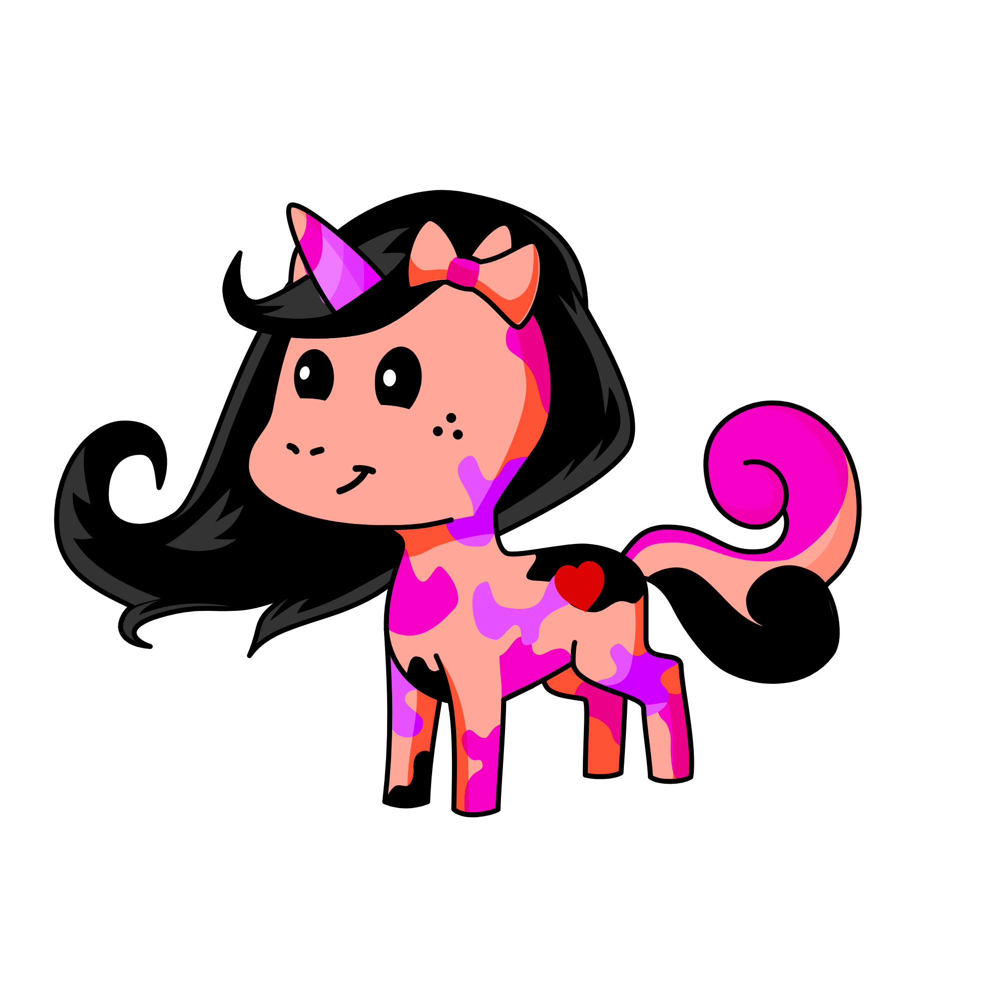 Pastel_Black_Kyle, the unicorn