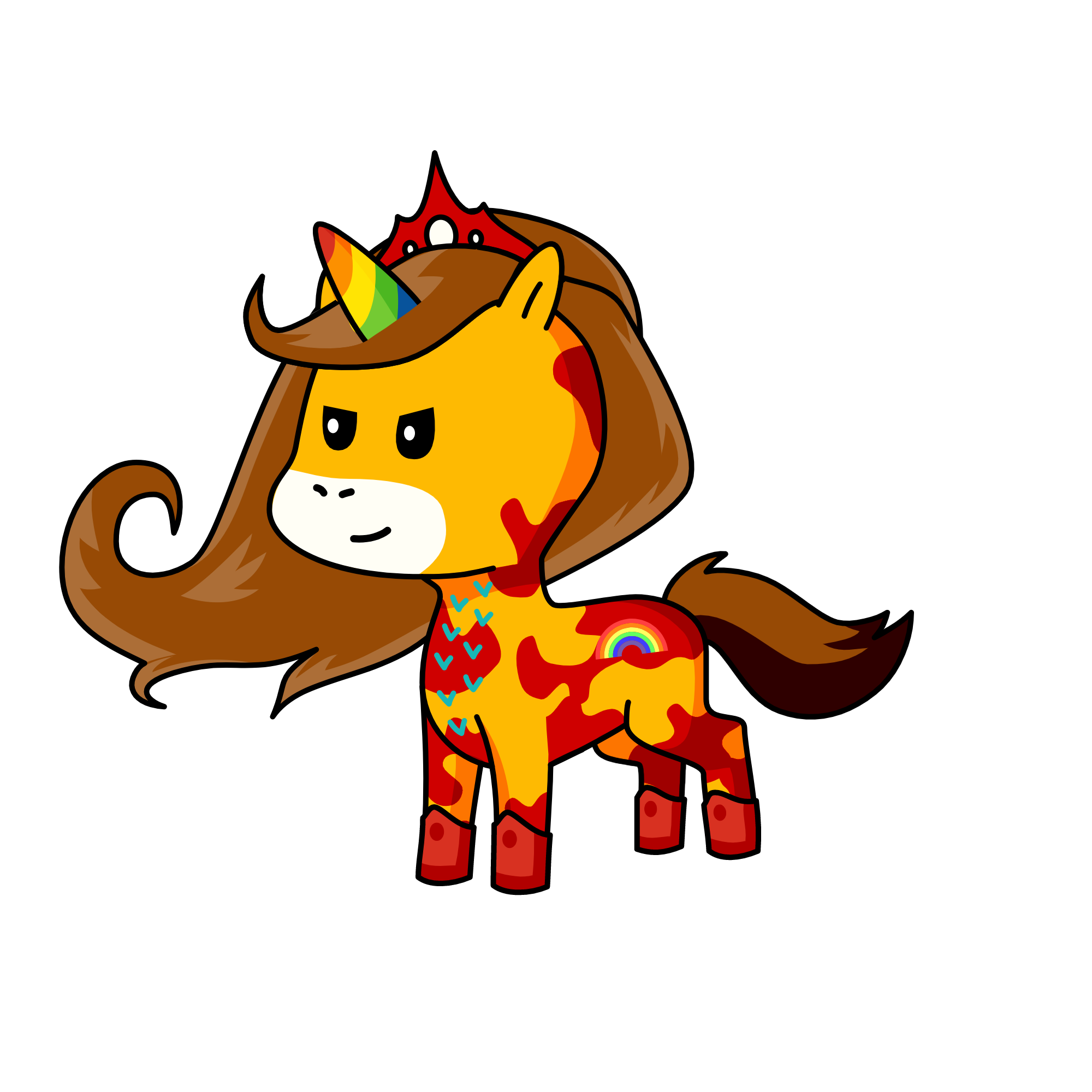 MONIKA, the unicorn