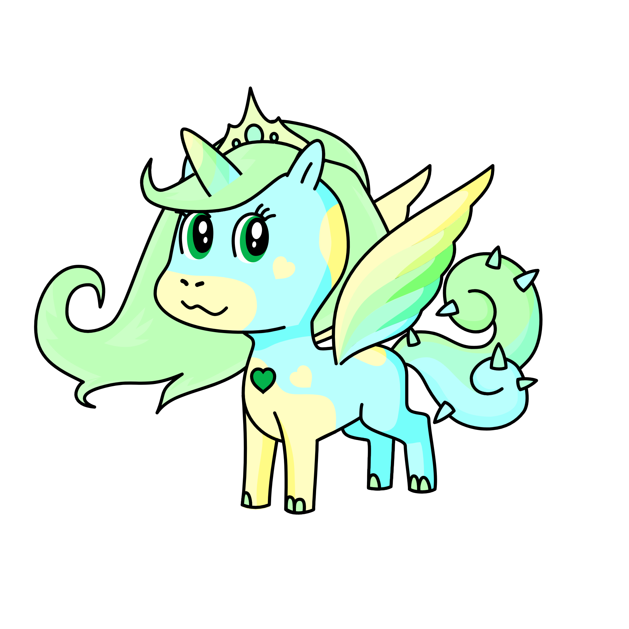 Queen Lemonade, the unicorn