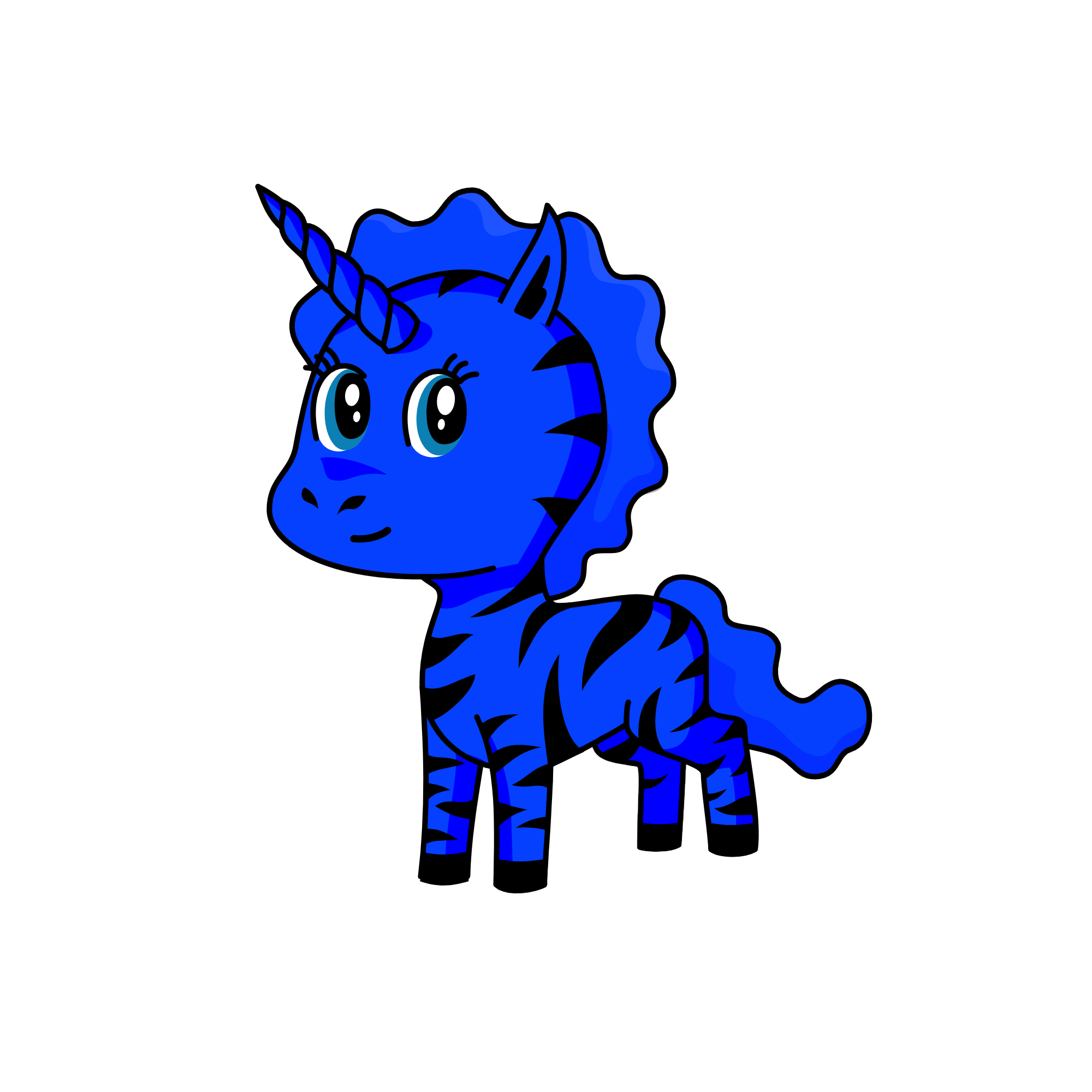 Nightmare moon, the unicorn