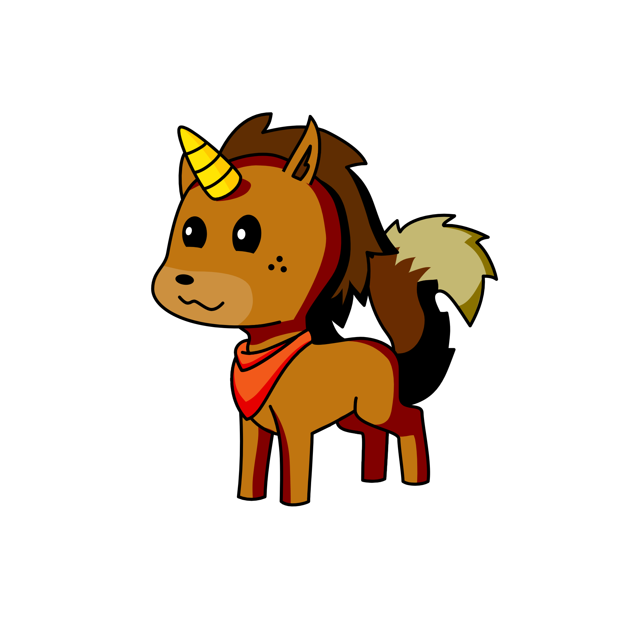 Eeveecorn, the unicorn