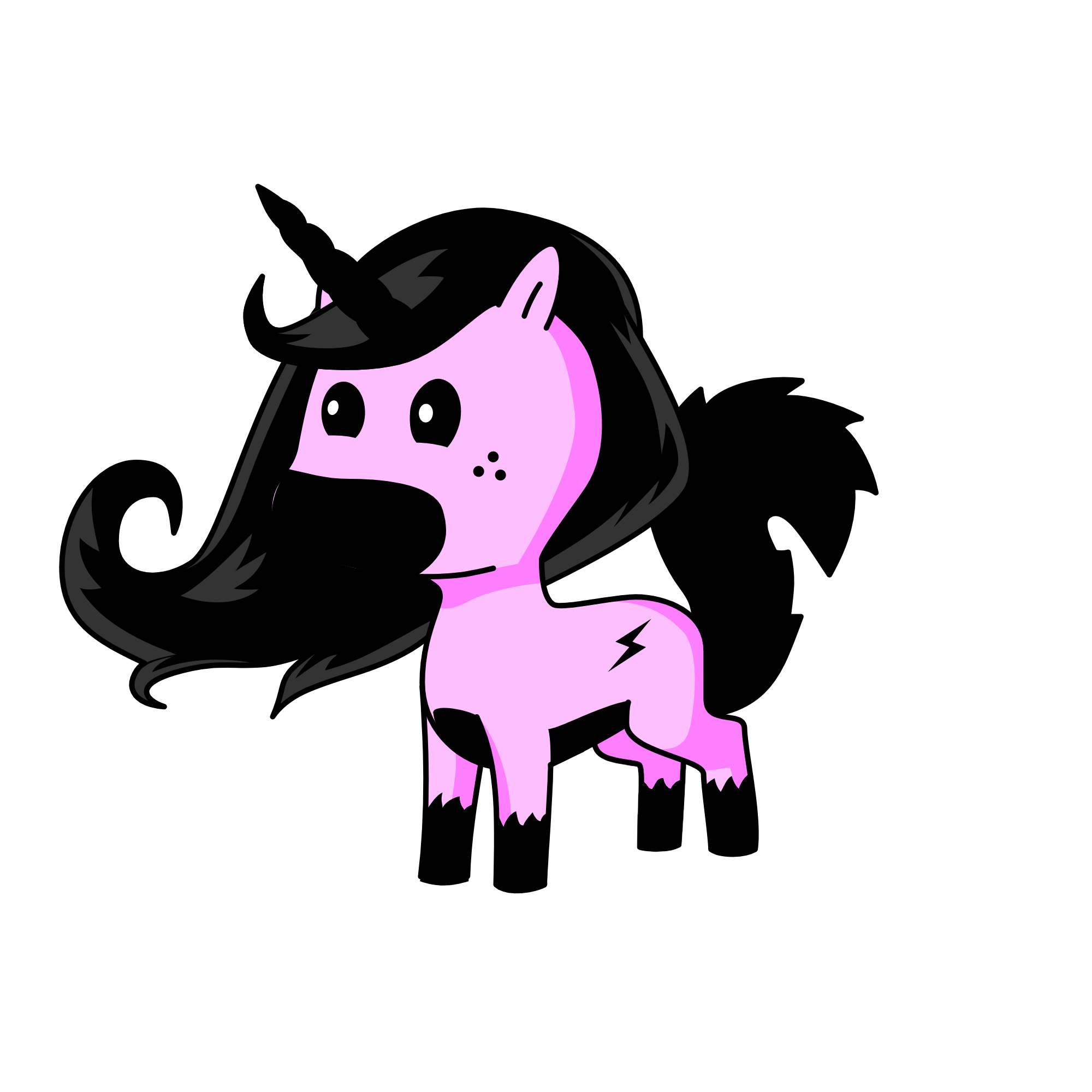 snow, the unicorn