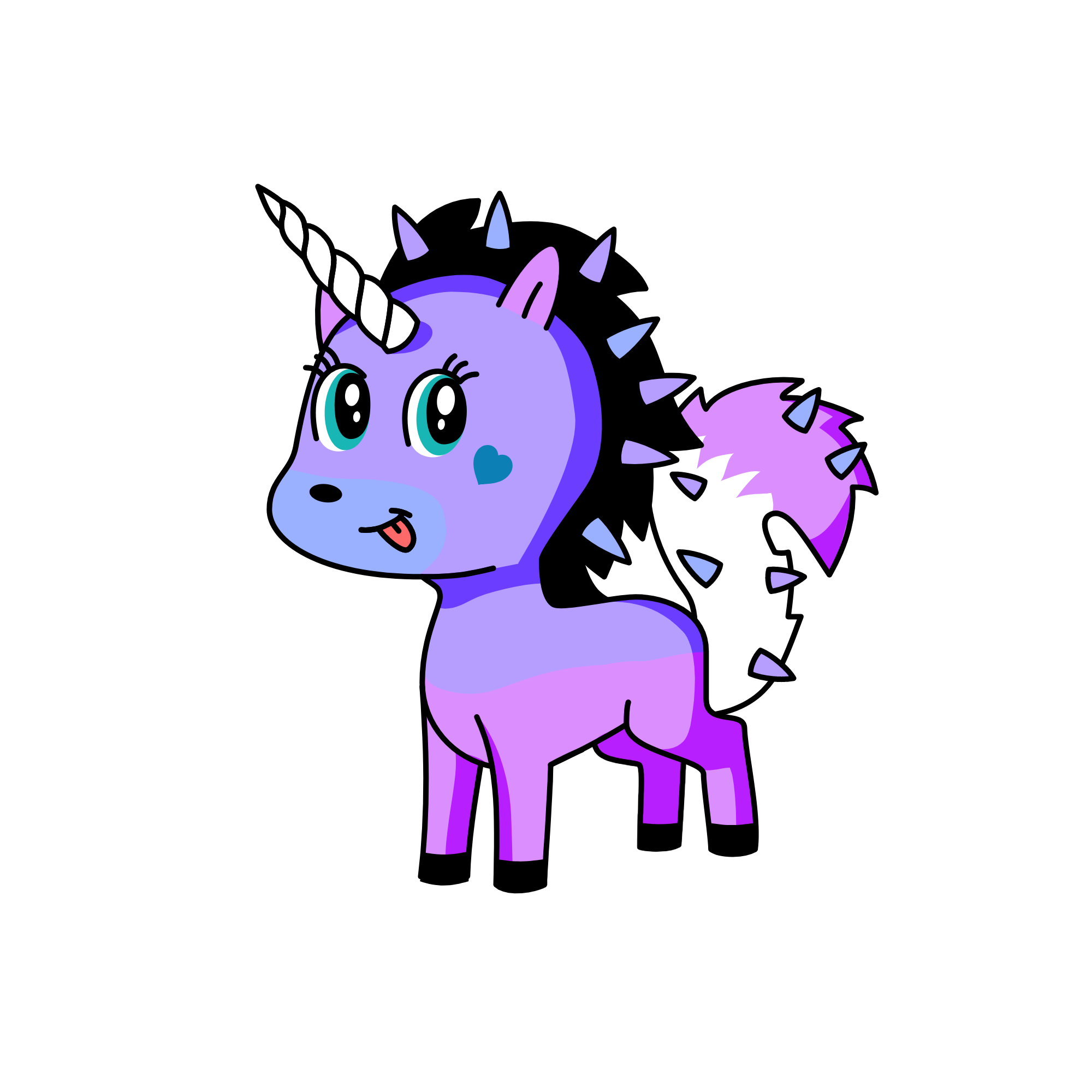 Galaxy #2, the unicorn