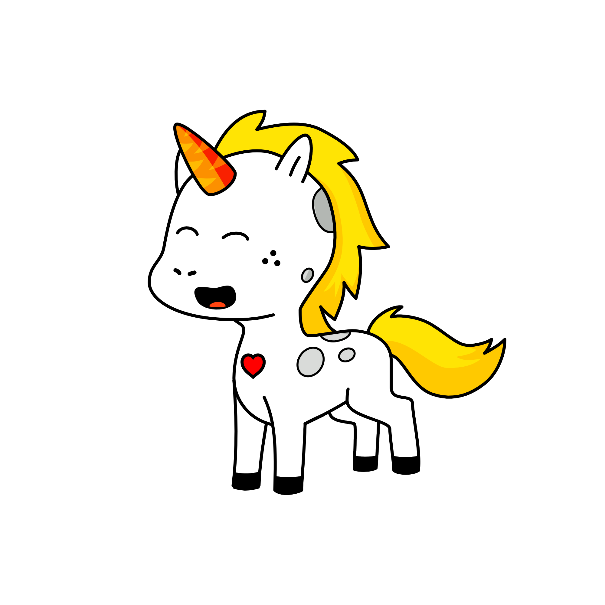 ❄️⛄Frosty the Snowcorn⛄❄️, the unicorn