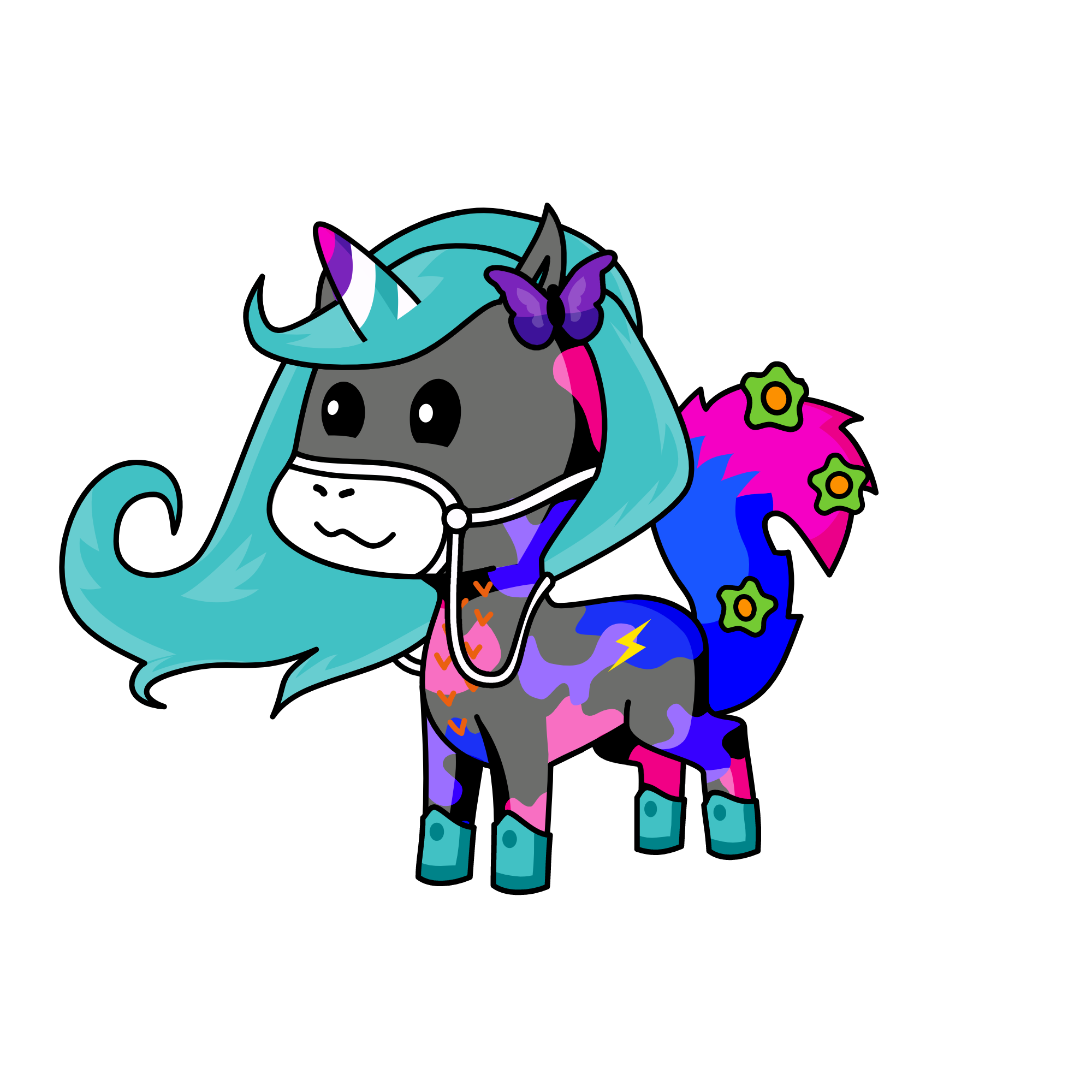 Pricilla, the unicorn