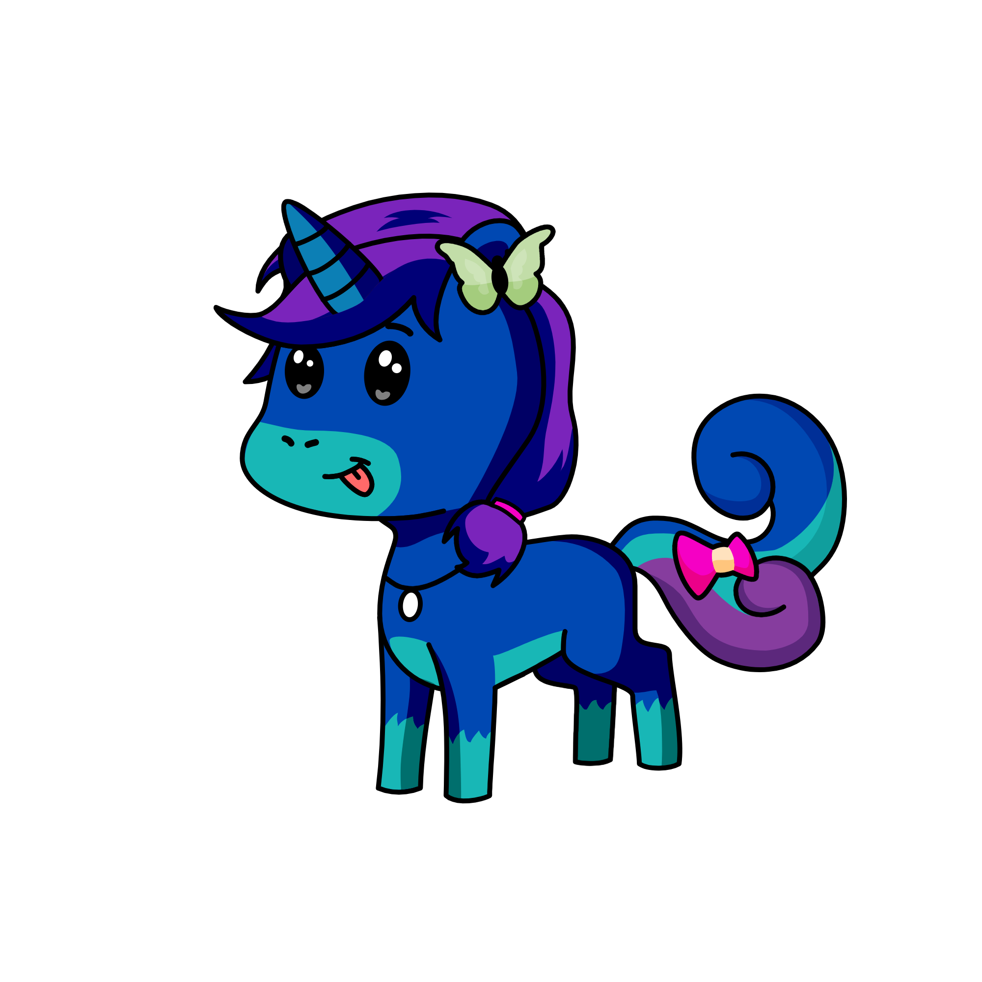 Cloud acorn, the unicorn