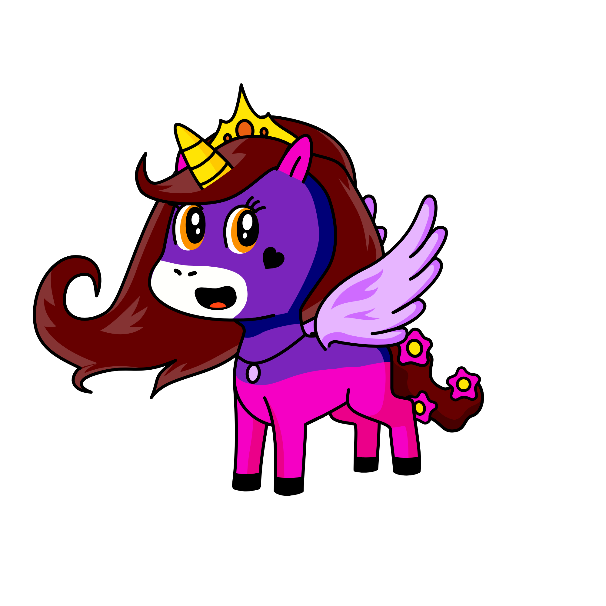 Unicornio de todos , the unicorn
