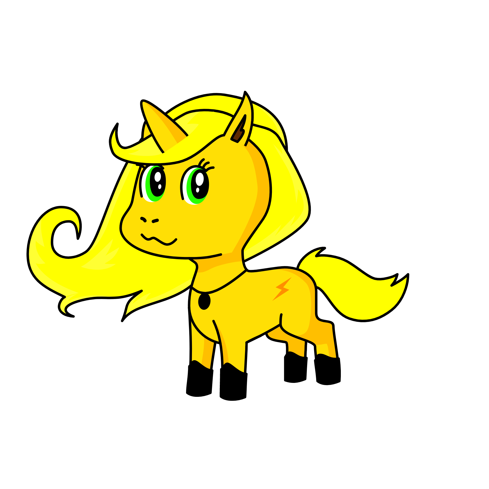 Pikachu, the unicorn