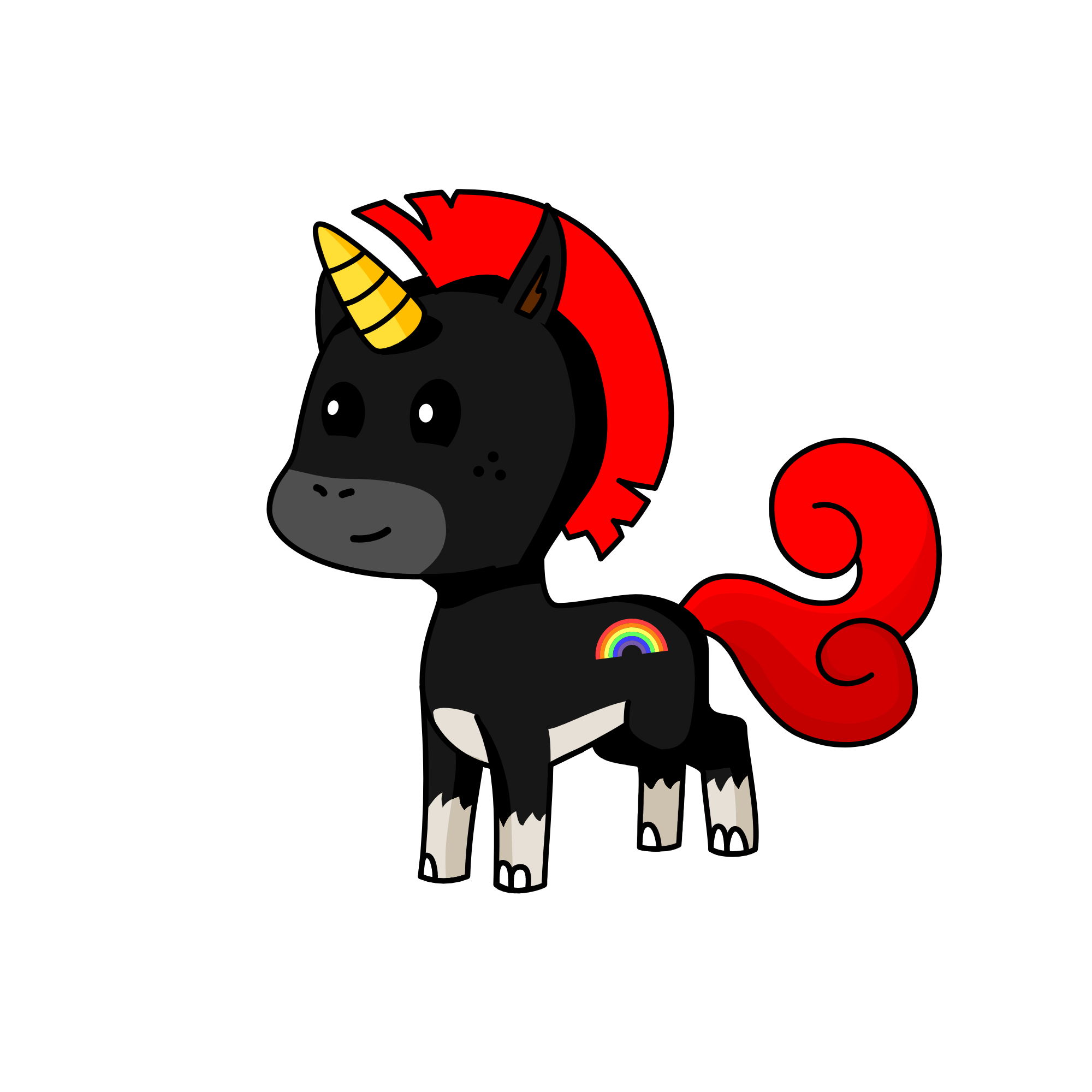 Roblox Evil Unicorn, the unicorn