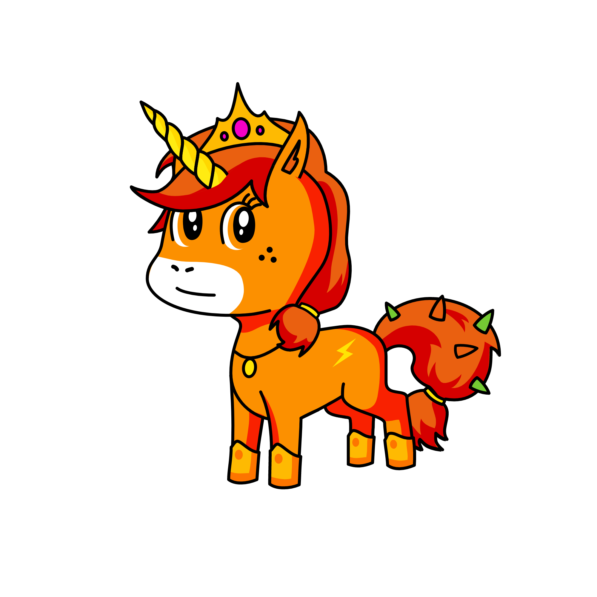 Desert Unicorn, the unicorn