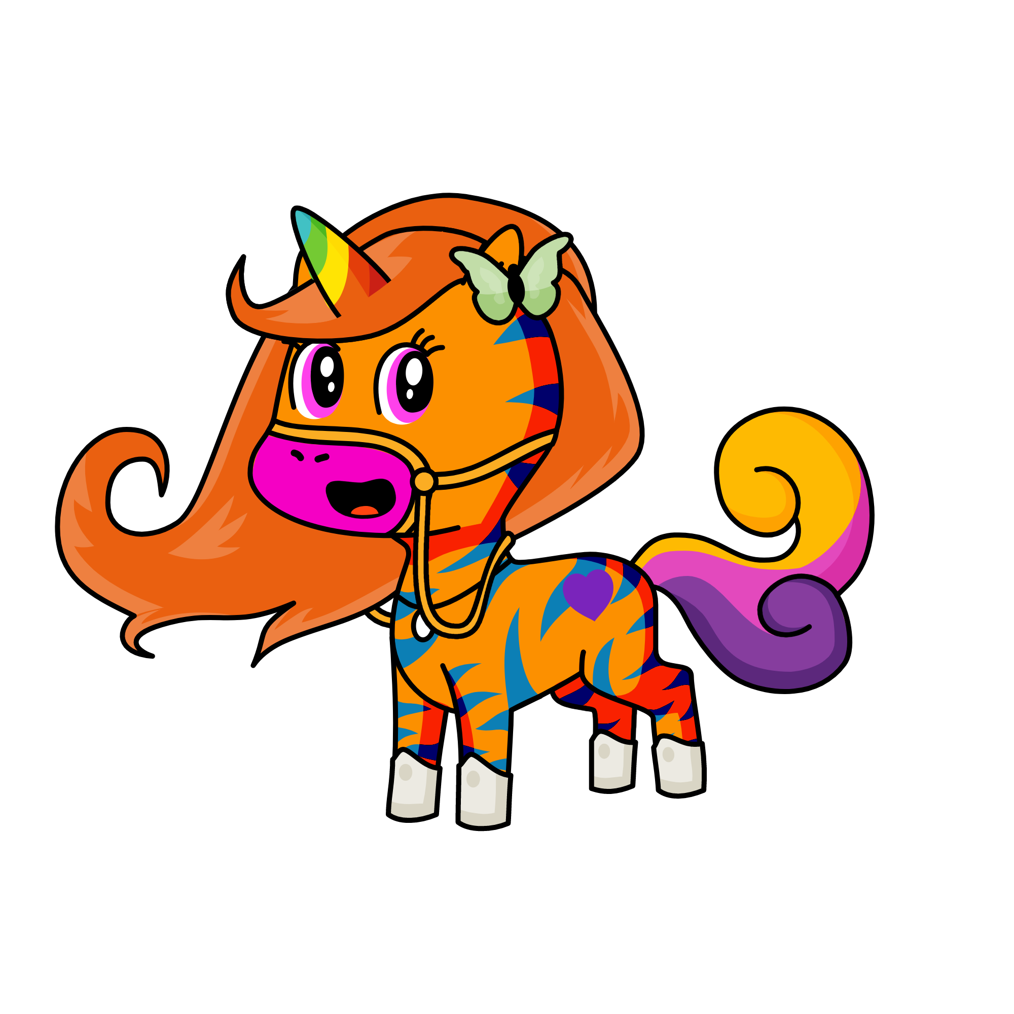 over the moon, the unicorn