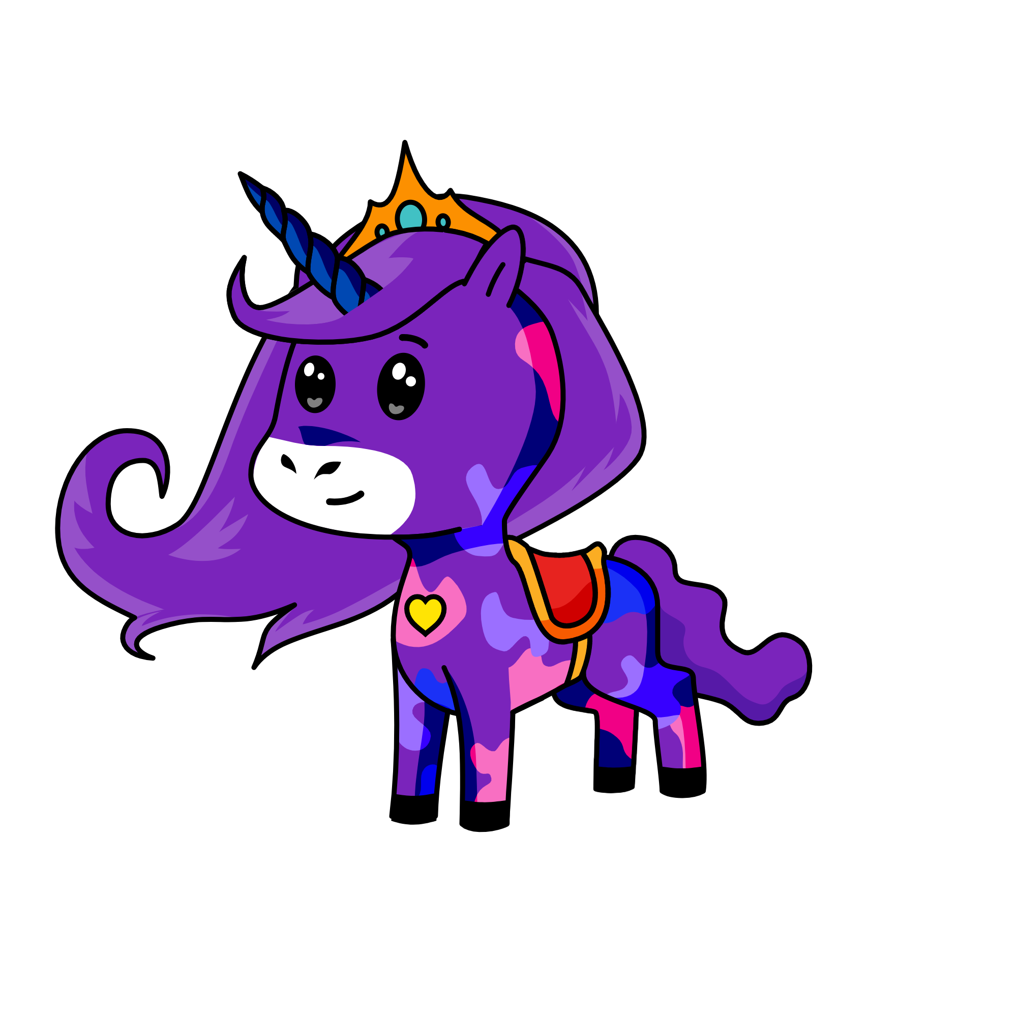 fall, the unicorn