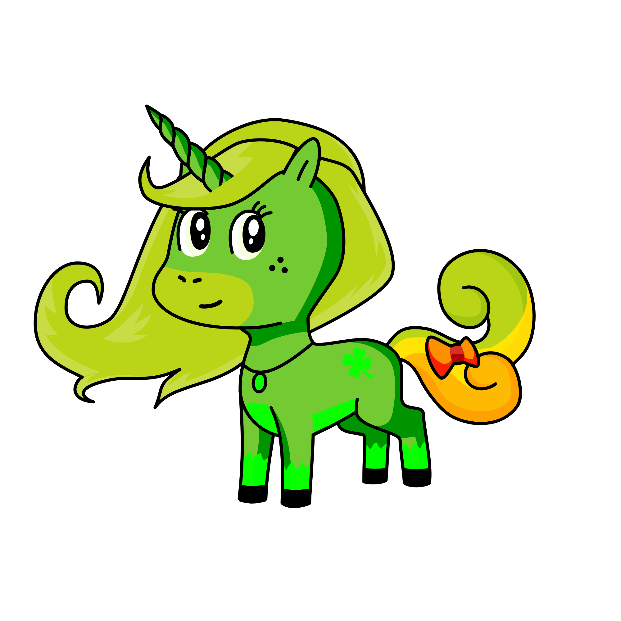 Easter Egg, the unicorn