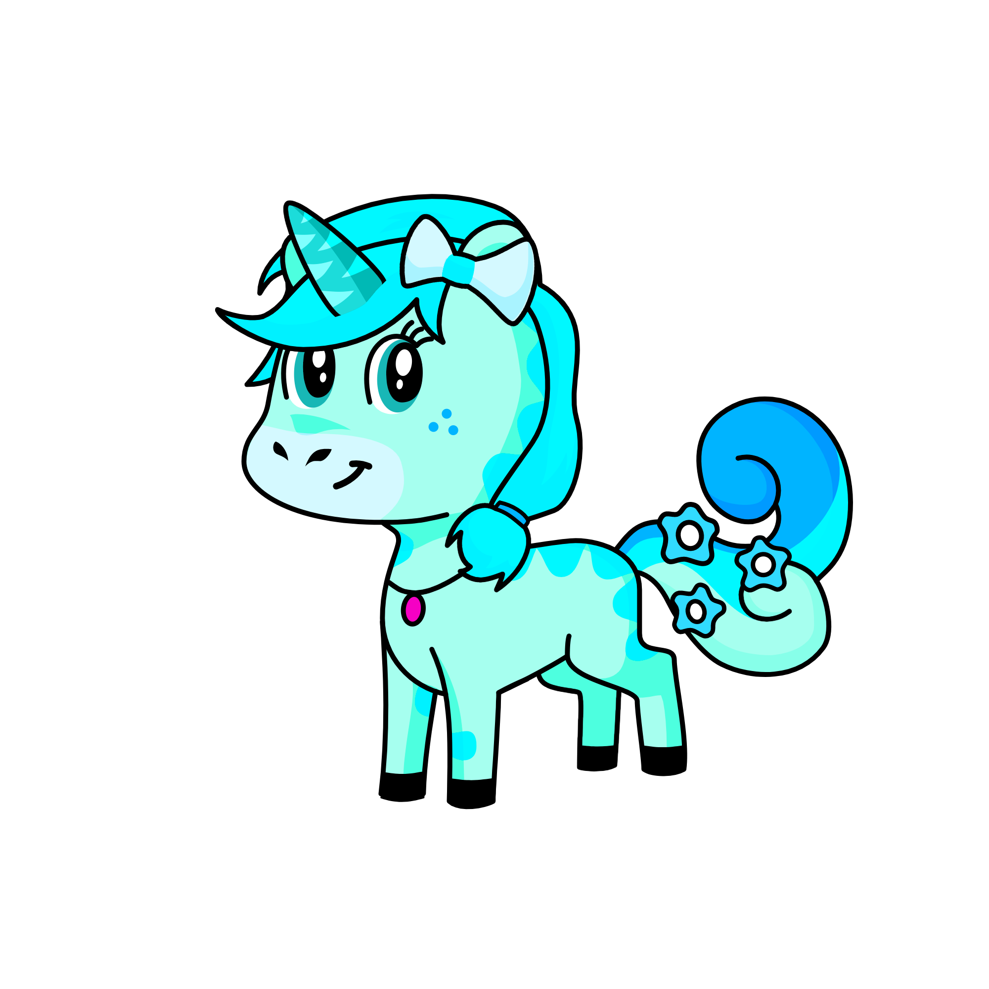 Ana, the unicorn