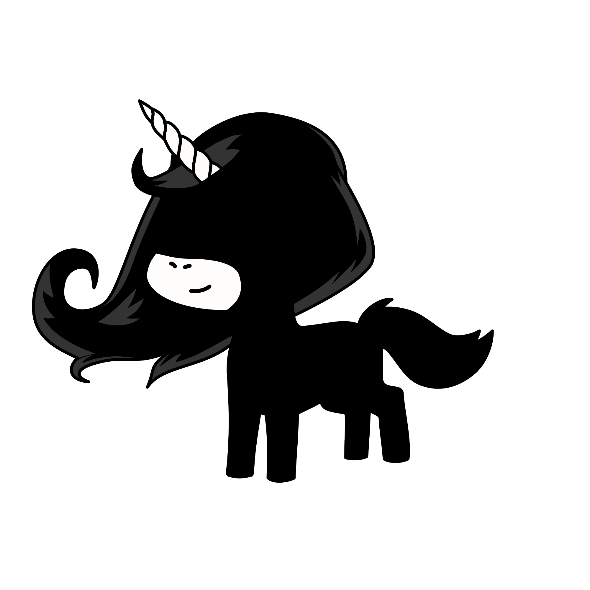 Midnight, the unicorn