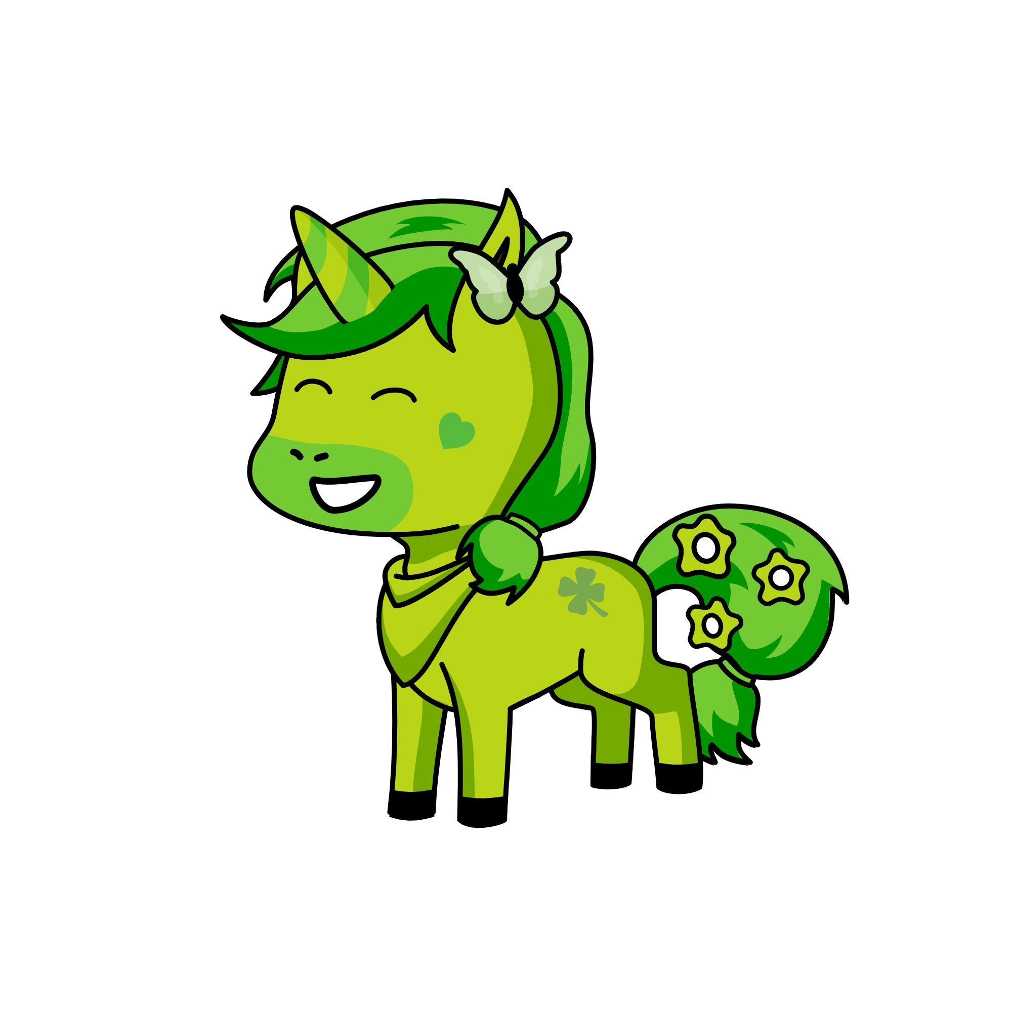 Love the earth, the unicorn