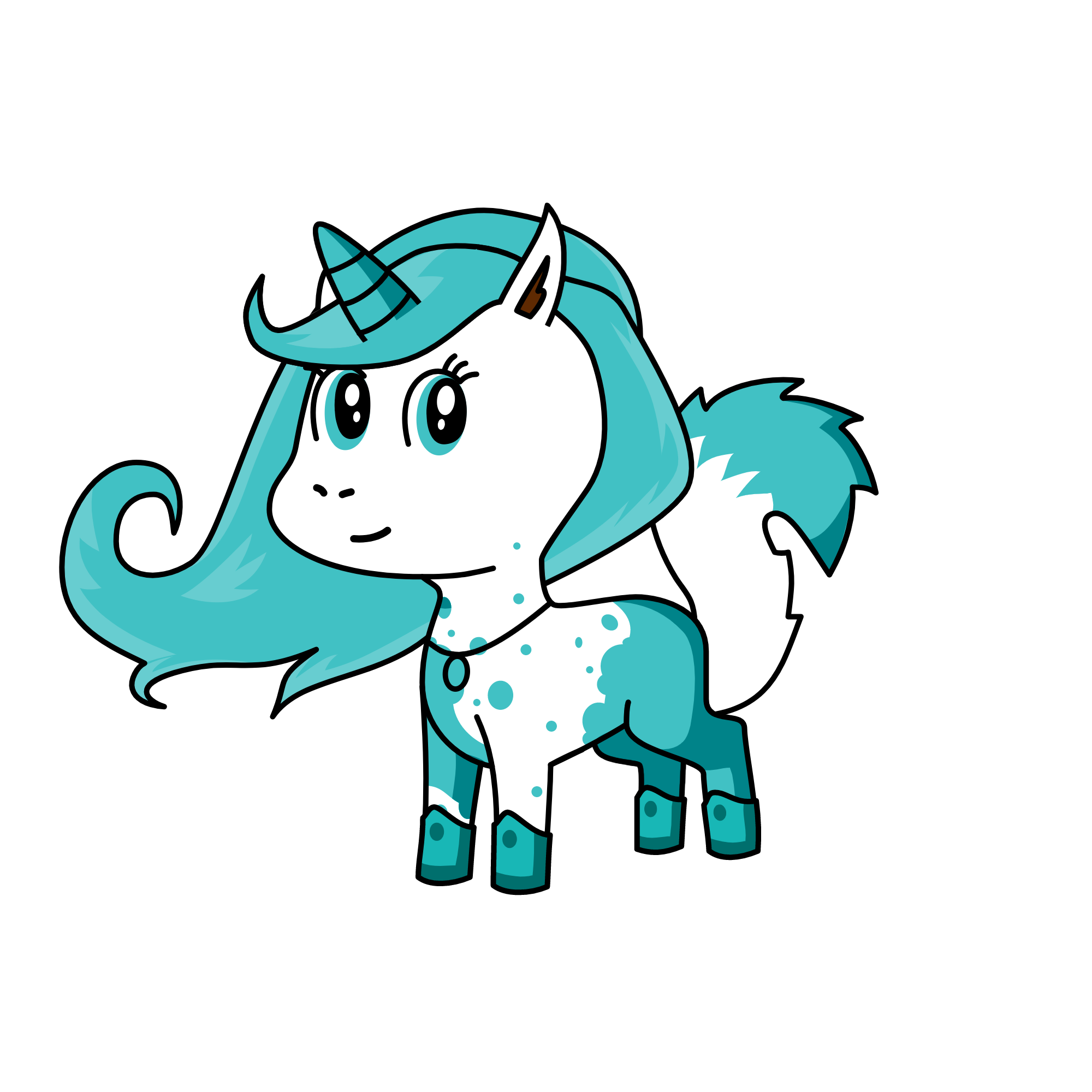 SnowFlake, the unicorn