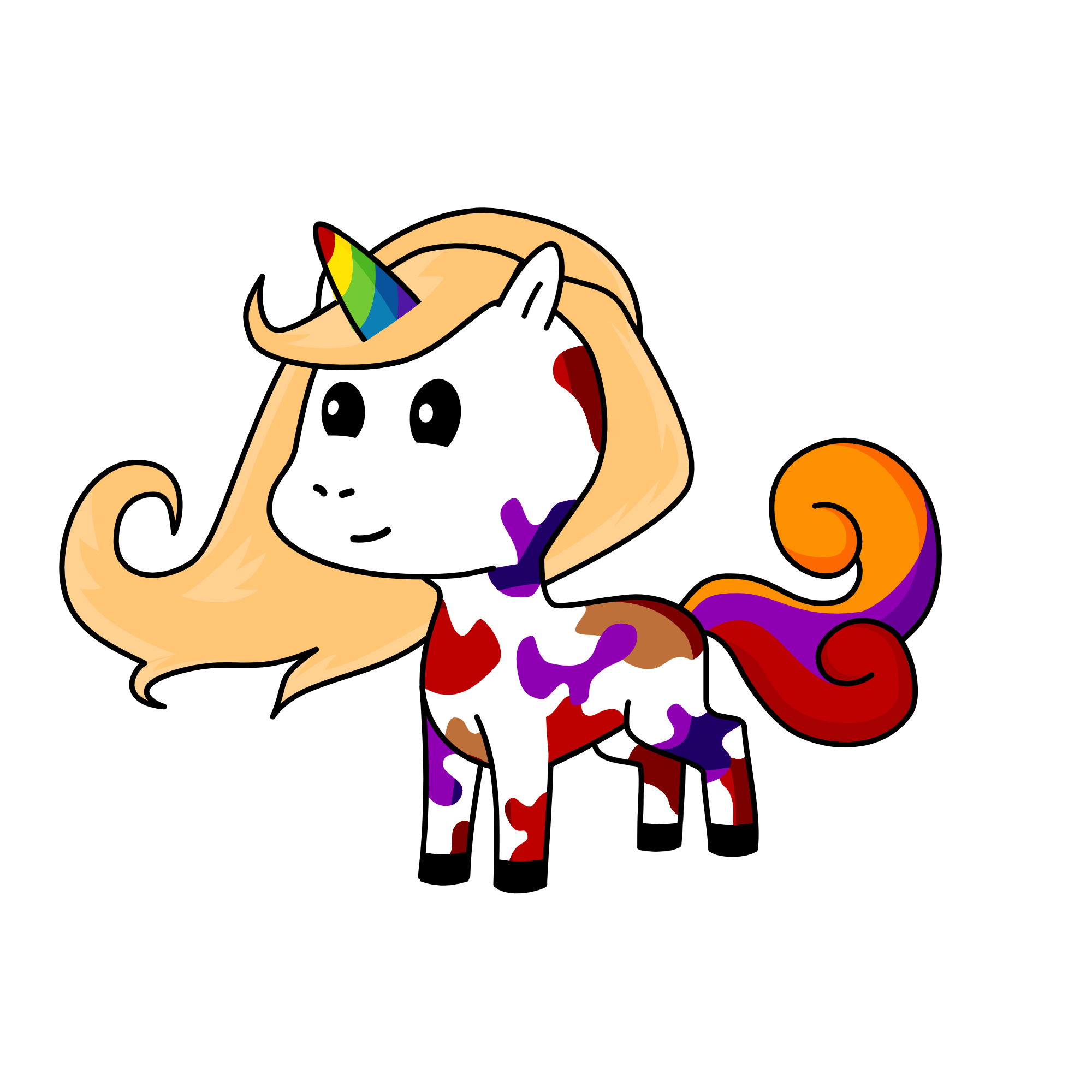 Mclovely, the unicorn