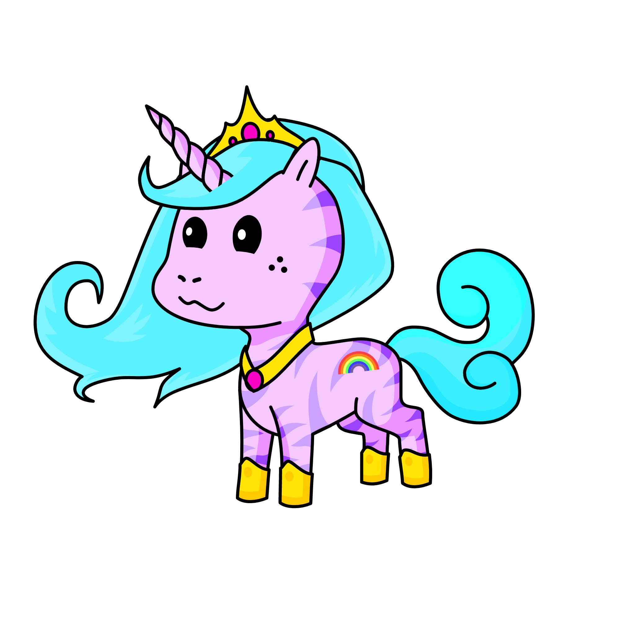 Cotton Candy, the unicorn