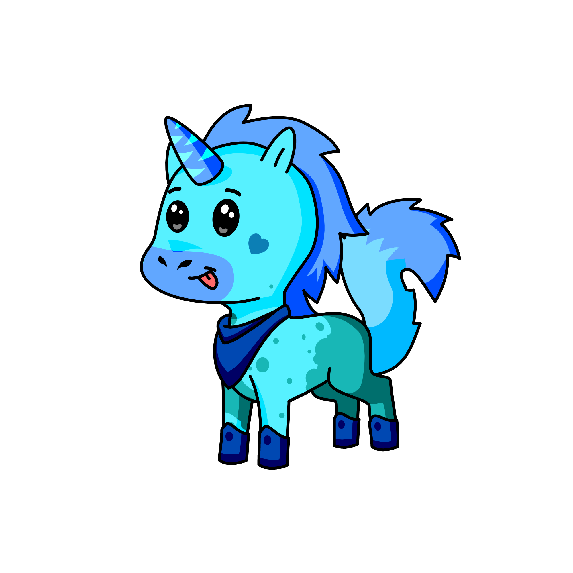 Icy Freezycorn, the unicorn