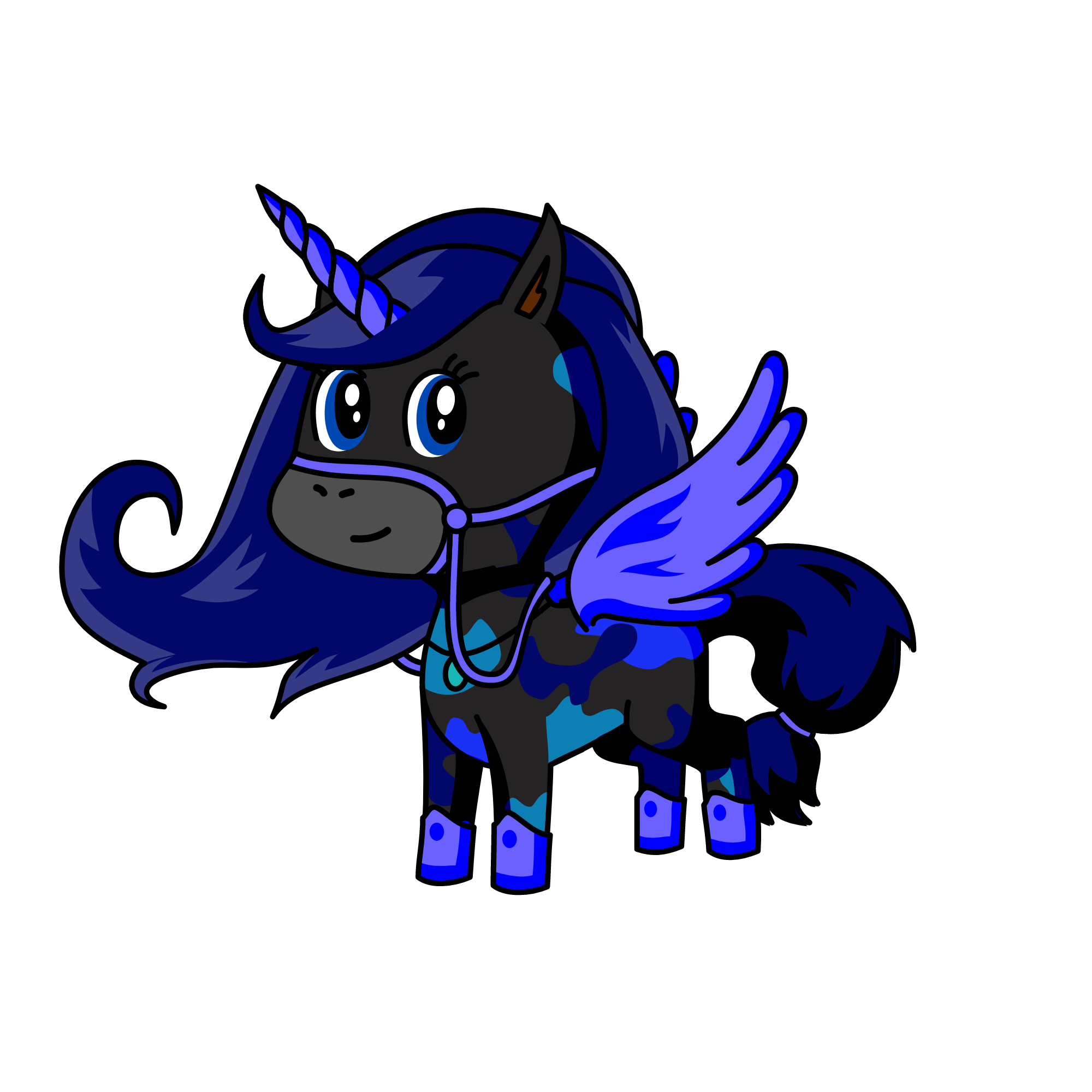 Mon La Princesa De La Noche, the unicorn