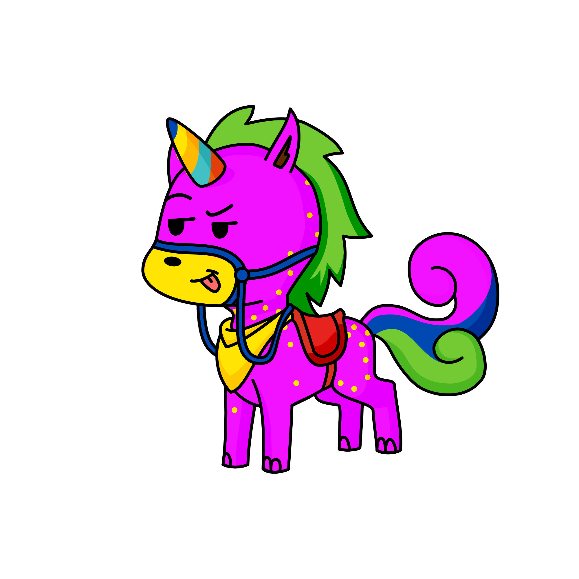 Uni-chicken, the unicorn