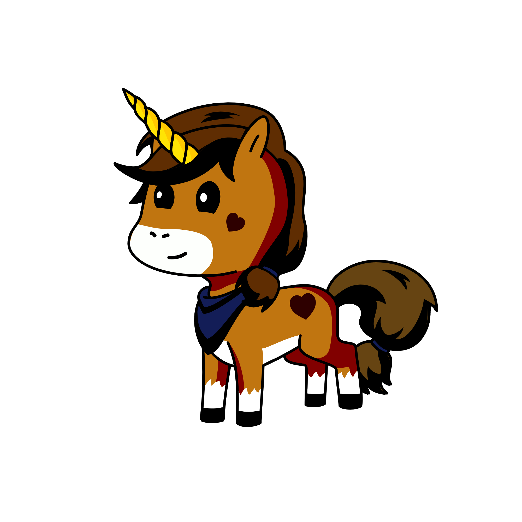 brouny, the unicorn
