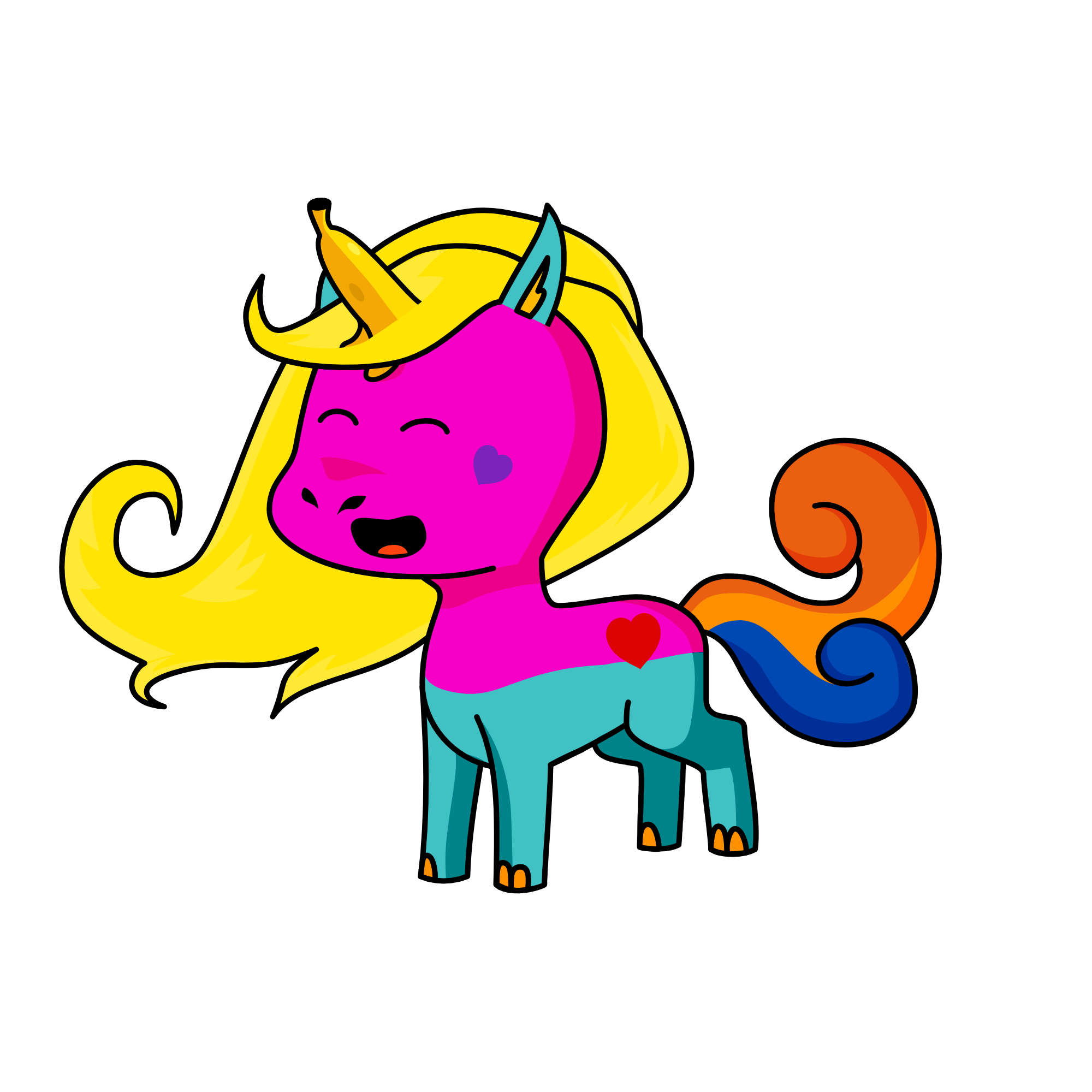 lala, the unicorn