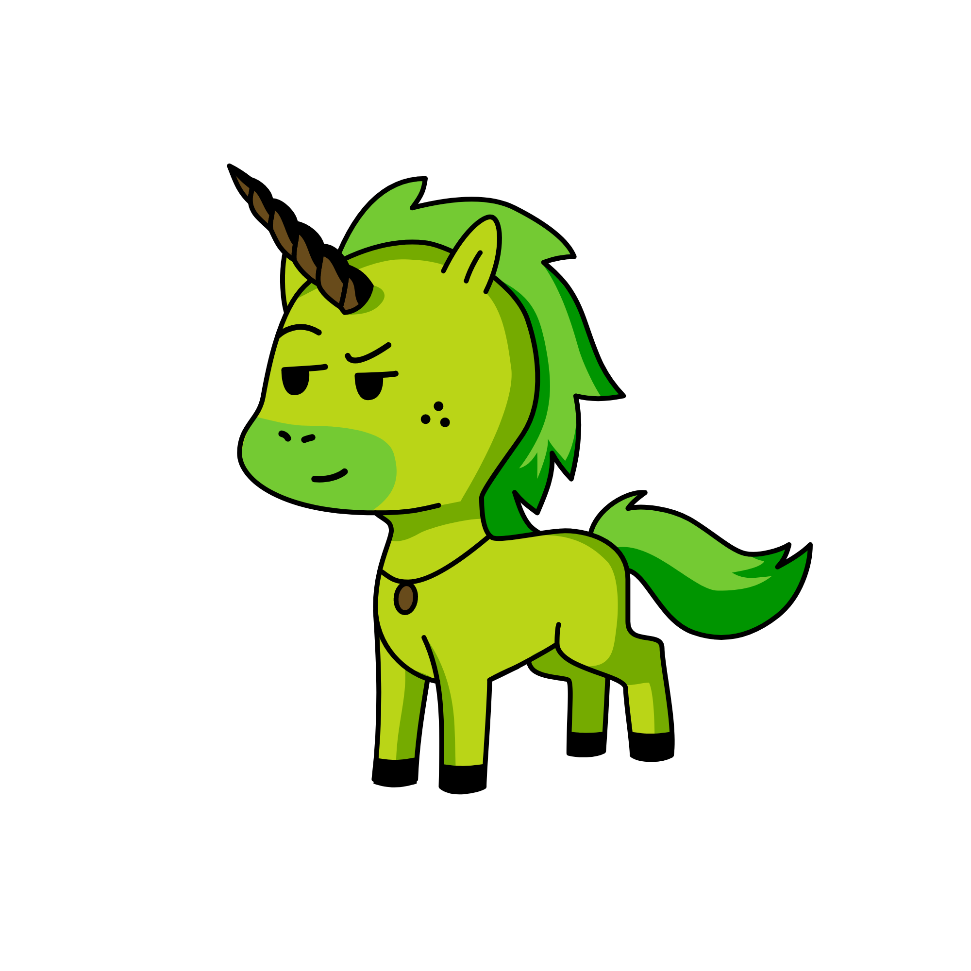 Grei El Rey De La Naturalesa, the unicorn