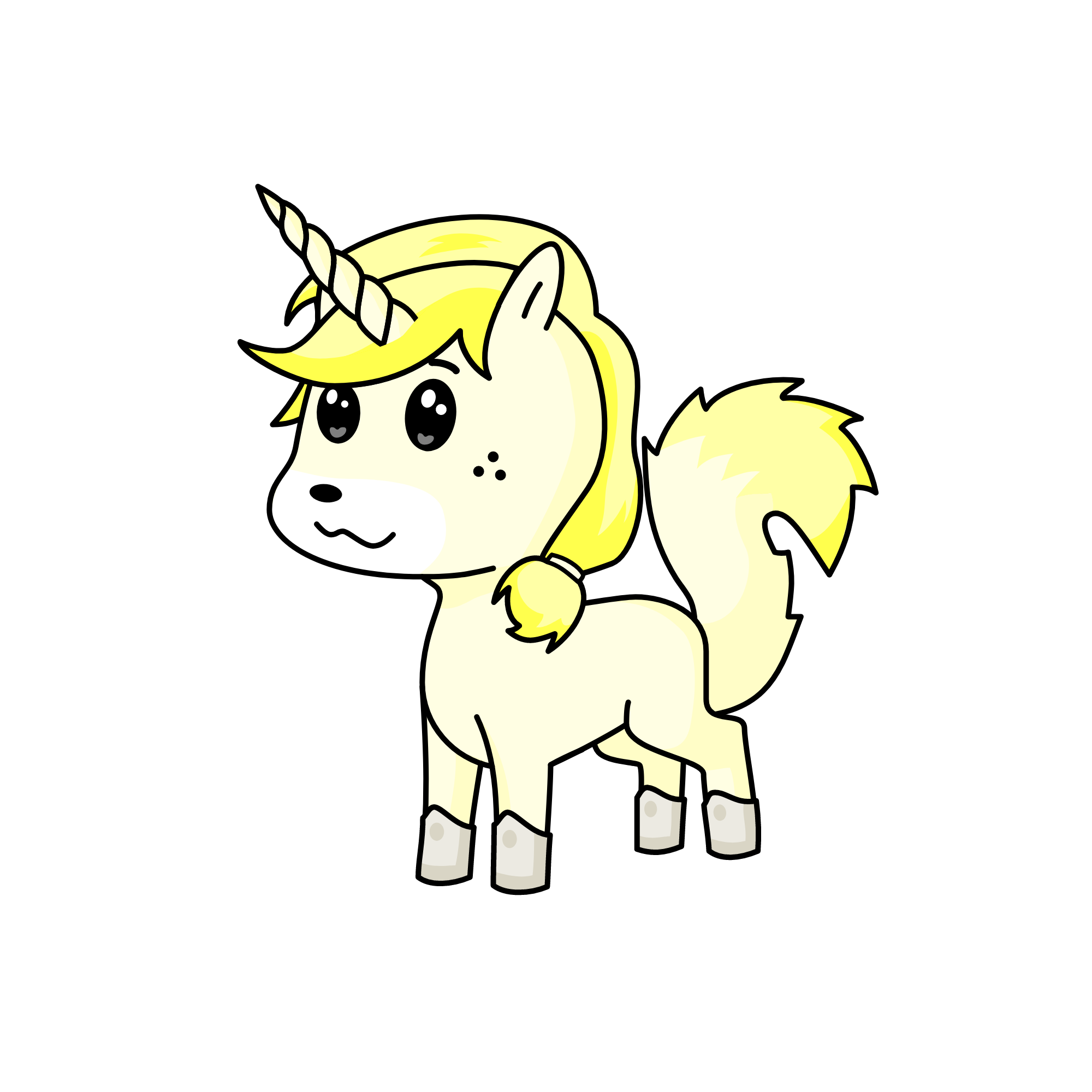Zor La Reina De Los Zorros, the unicorn