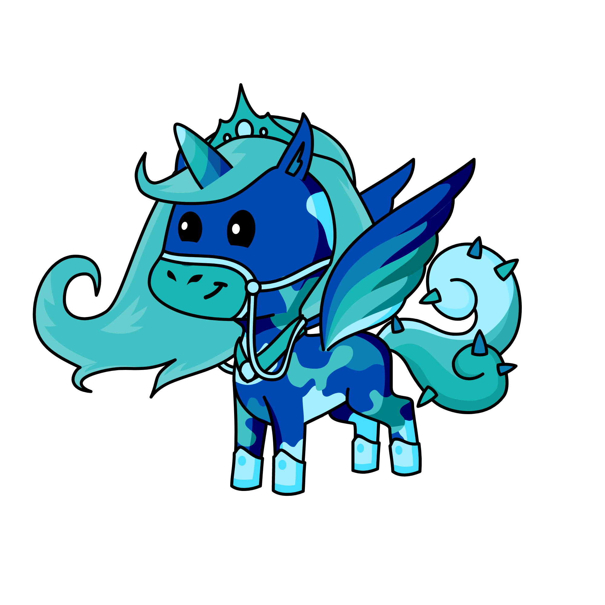 Oushan PZ La Reina del Hielo, the unicorn