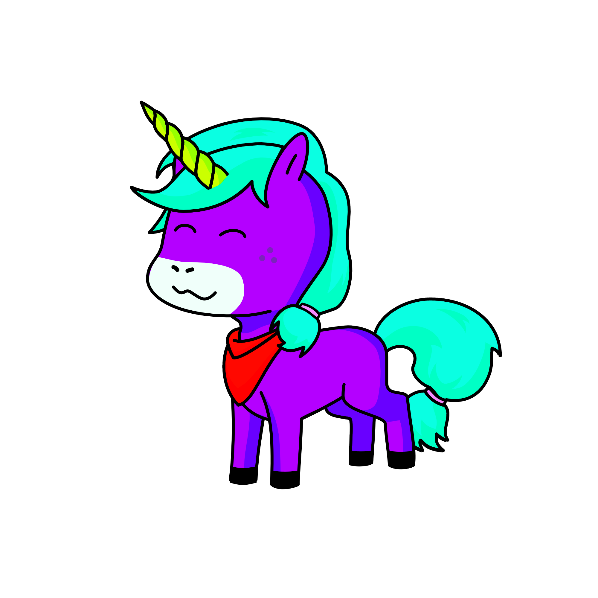School Cutie, the unicorn