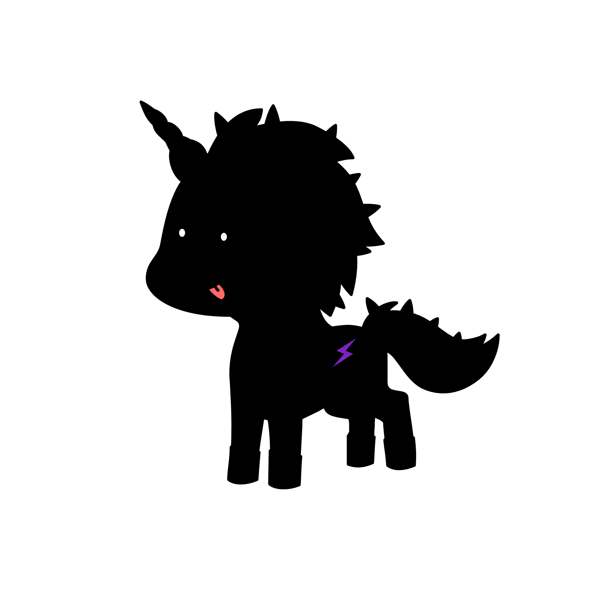 Shadow, the unicorn
