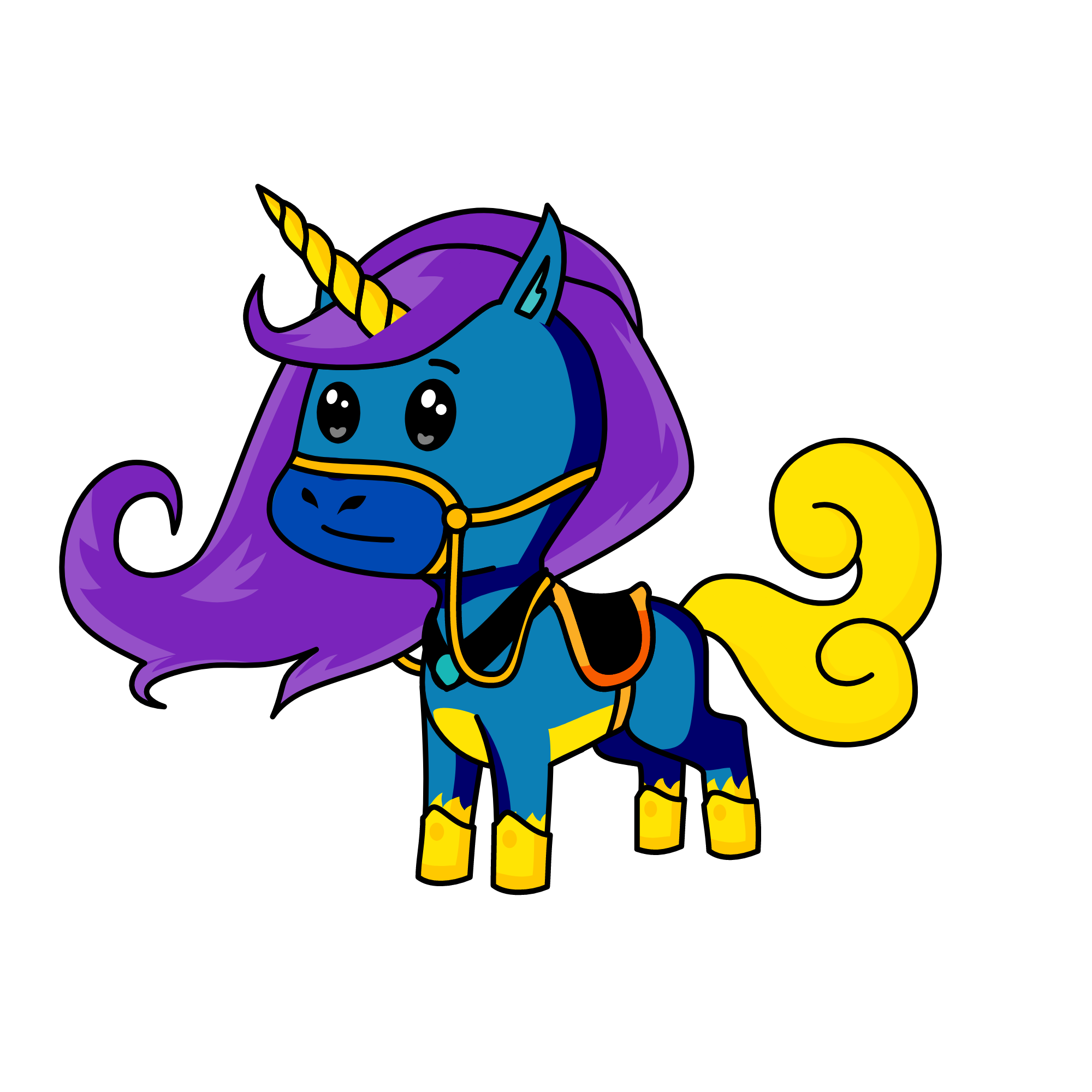 Mei Reina De La Protección, the unicorn